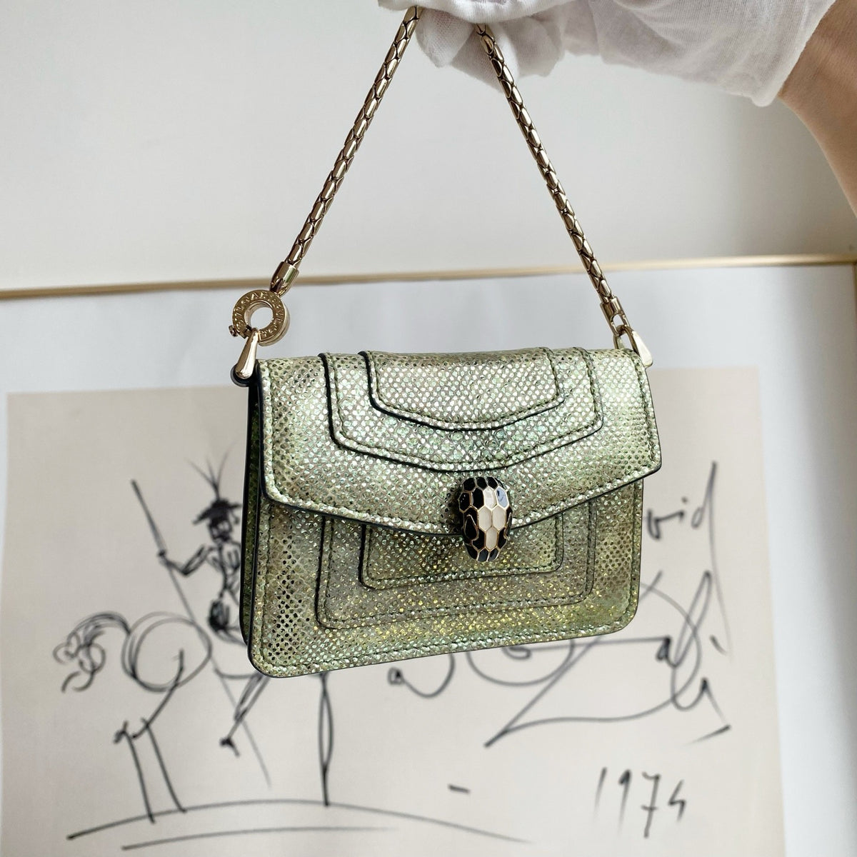 Bvlgari - Serpenti Forever Mini - Leather - Green - (Mini)