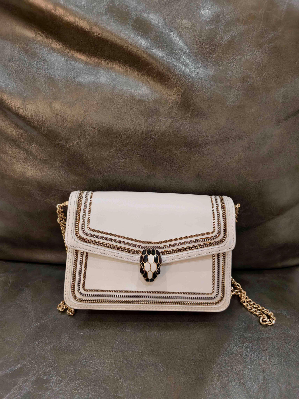 Bvlgari - Serpenti Forever Mini - Leather - White - (mini)