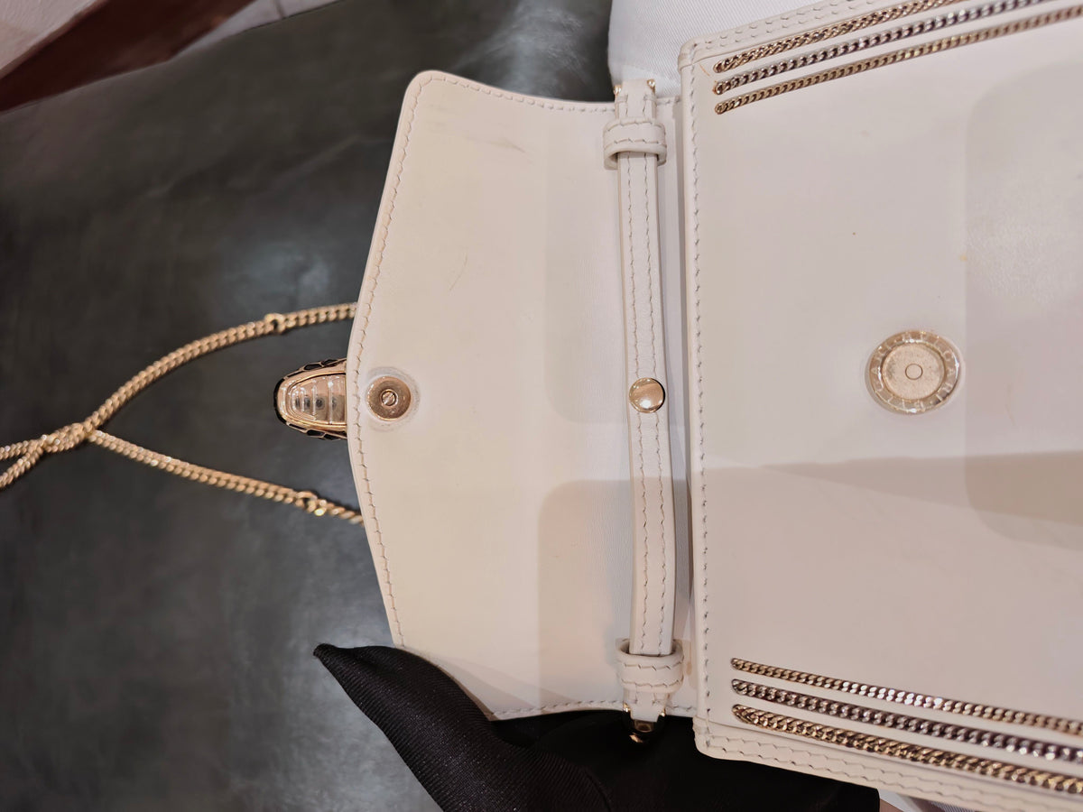 Bvlgari - Serpenti Forever Mini - Leather - White - (mini)
