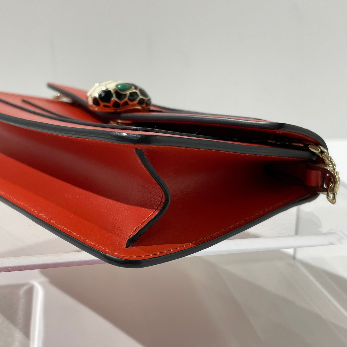 Bvlgari - Serpenti Forever Mini - Smooth calf leather - Red - (mini)