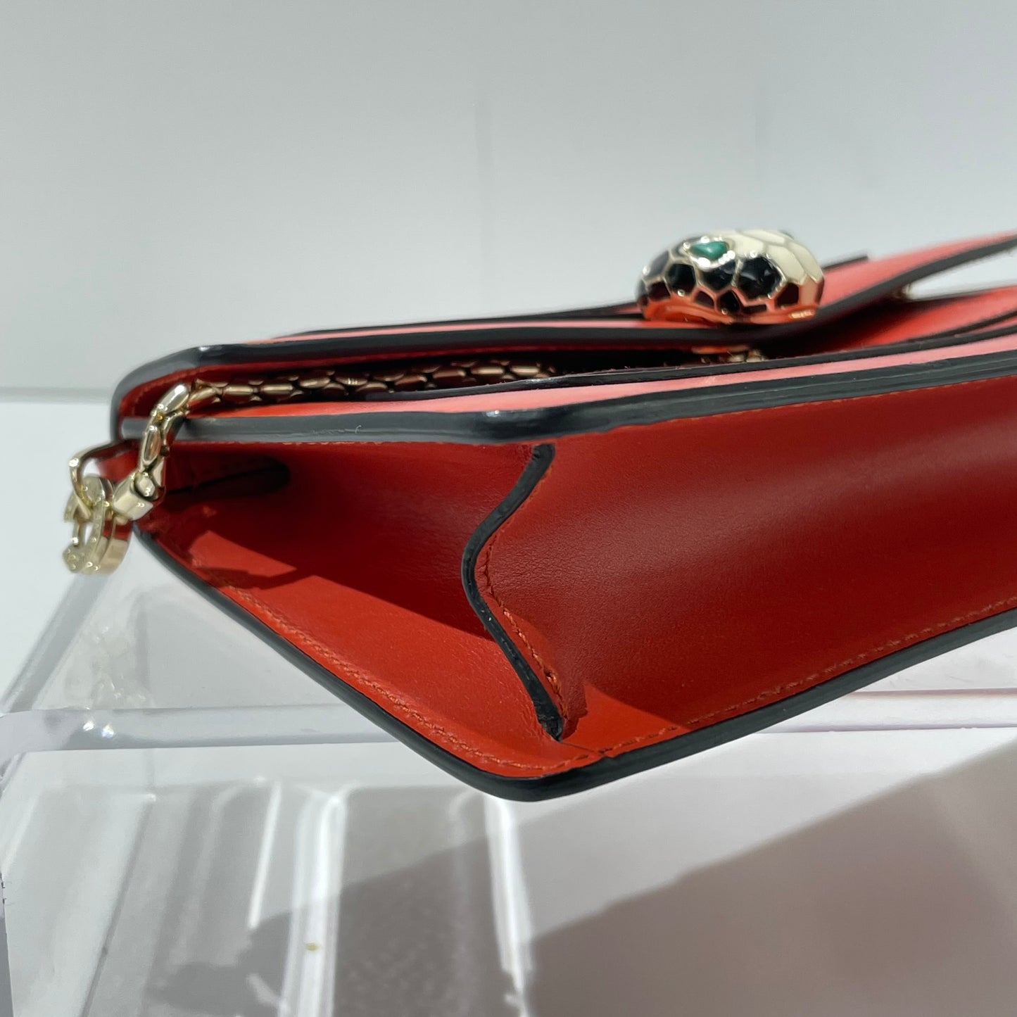 Bvlgari - Serpenti Forever Mini - Smooth calf leather - Red - (mini)