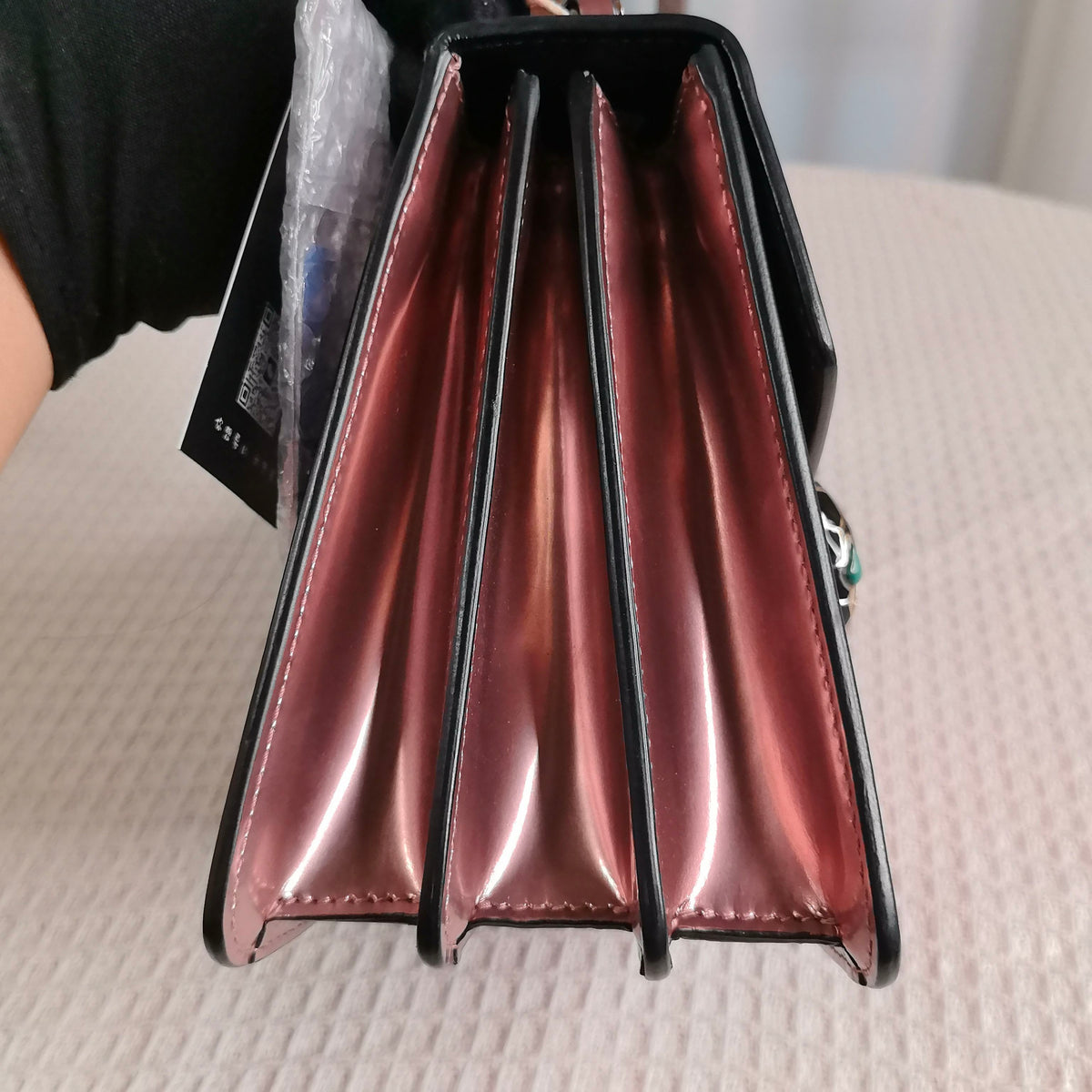 Bvlgari - Serpenti Forever - Patent leather - Burgundy