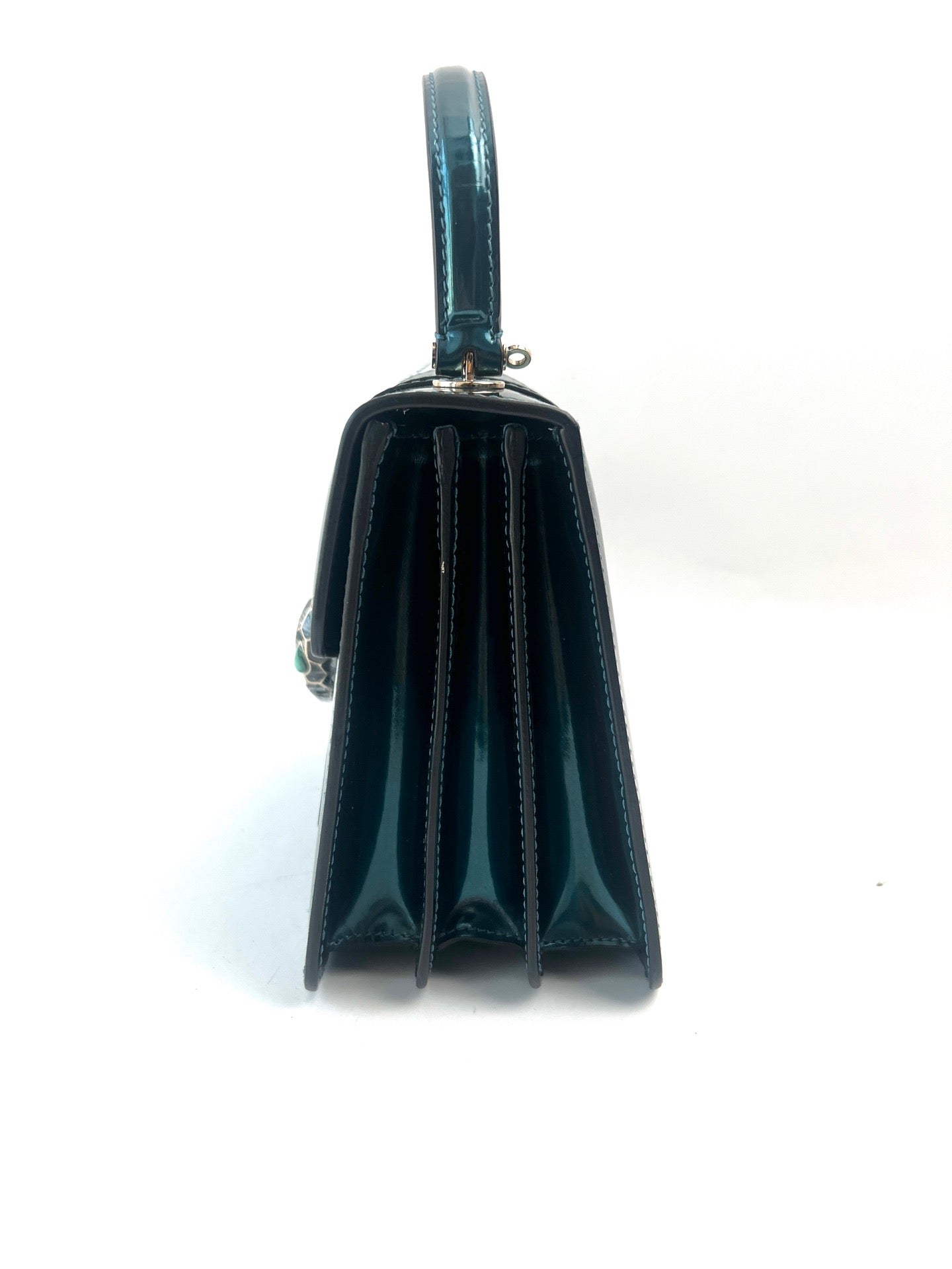 Bvlgari - Serpenti Forever - Patent leather - Green - (mini)