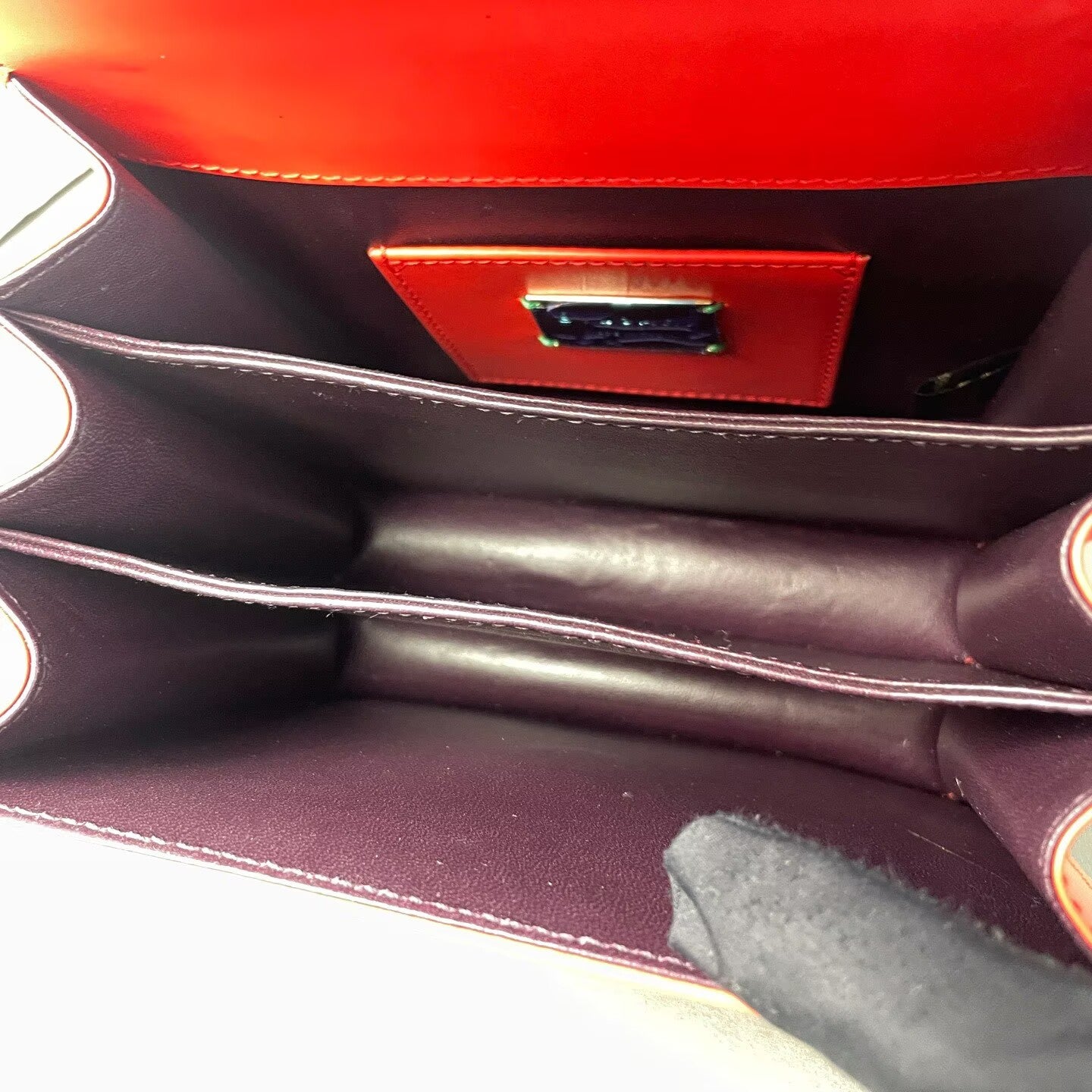 Bvlgari - Serpenti Forever Small Accordion Bag - Stingray leather and smooth calf leather - Red - (small)
