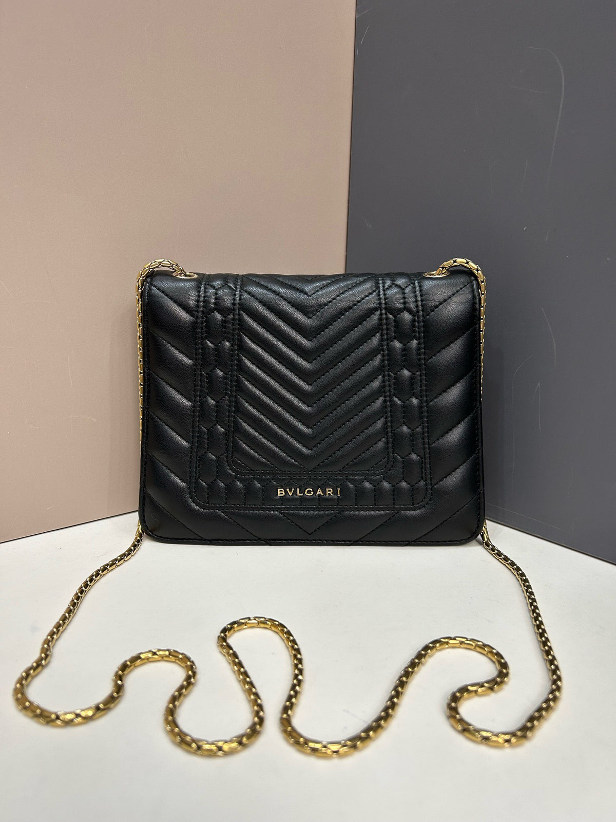 Bvlgari - Serpenti Forever Small - Leather - Black - (Small)
