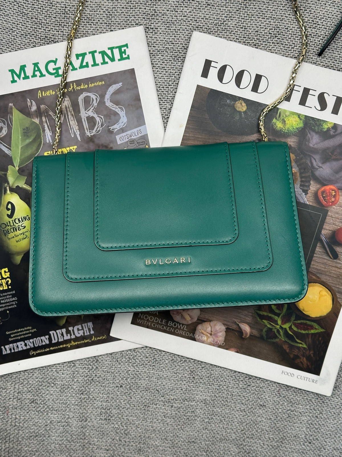 Bvlgari - Serpenti Forever Small - Leather - Green - (small)
