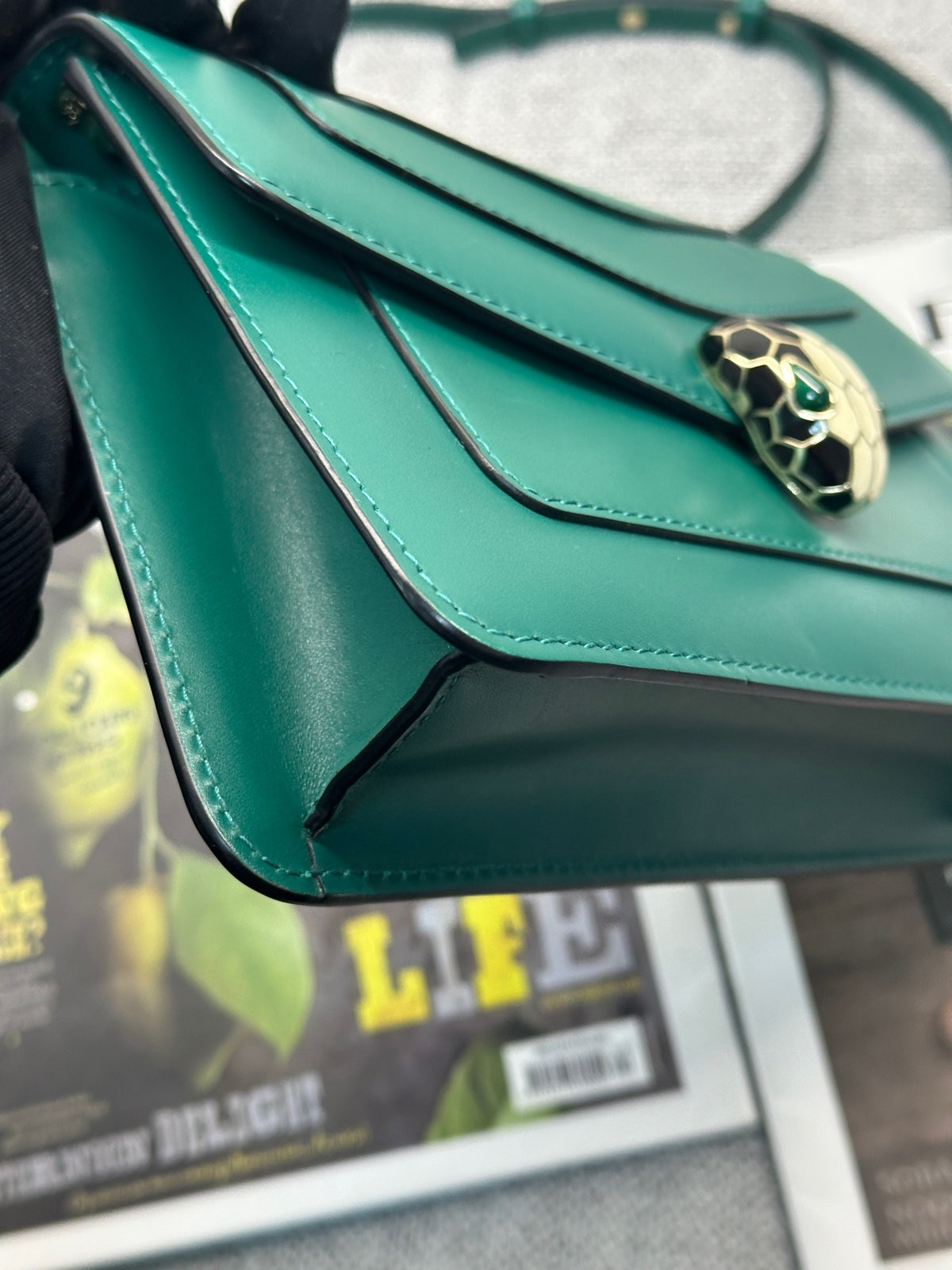 Bvlgari - Serpenti Forever Small - Leather - Green - (small)