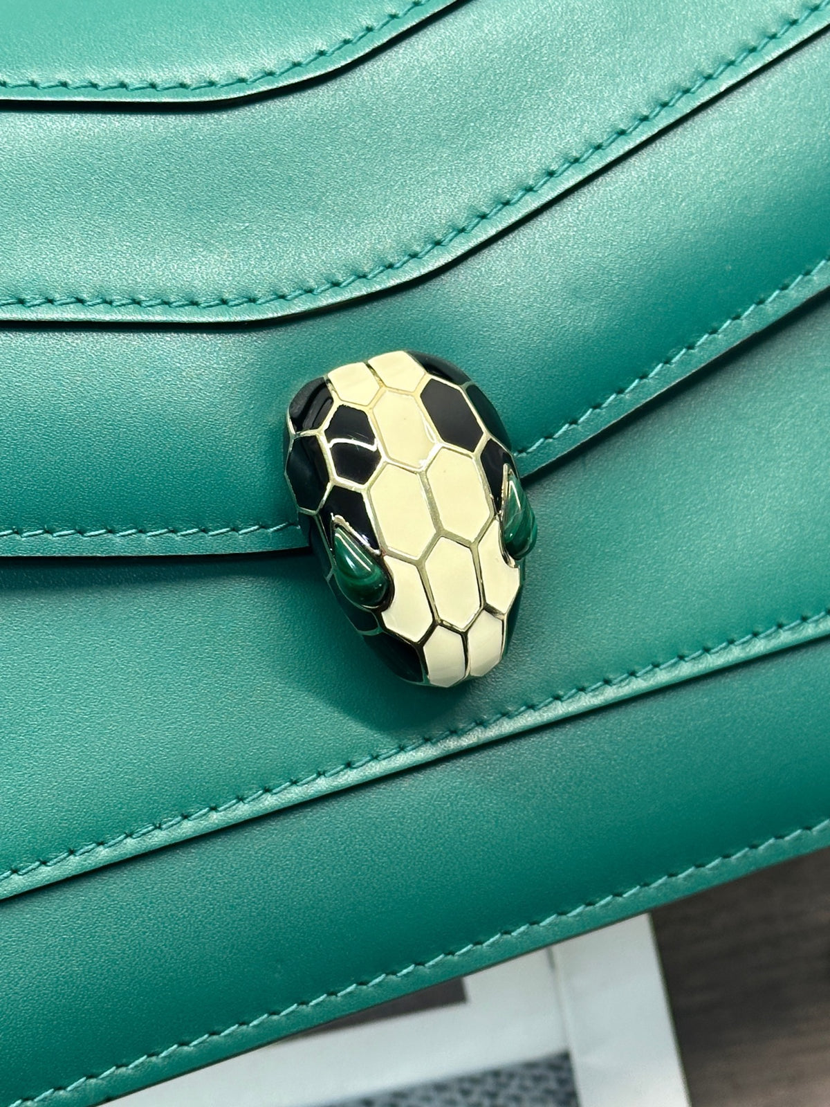 Bvlgari - Serpenti Forever Small - Leather - Green - (small)