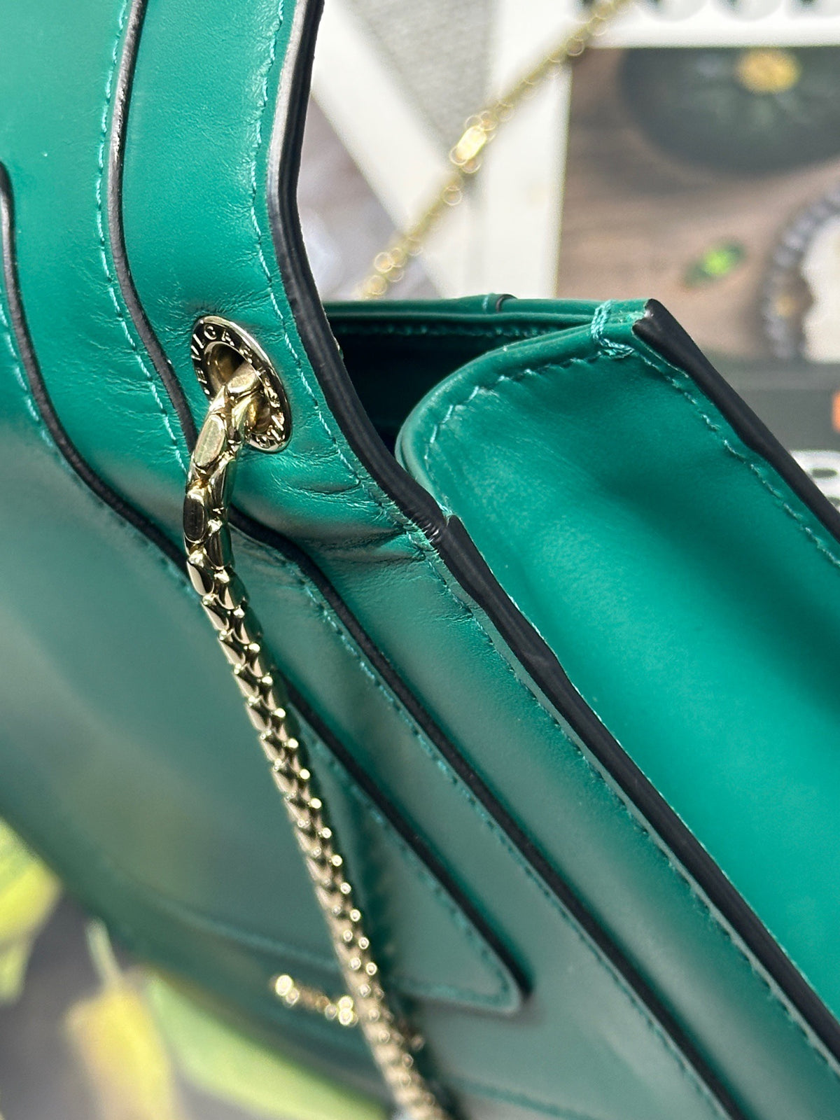 Bvlgari - Serpenti Forever Small - Leather - Green - (small)