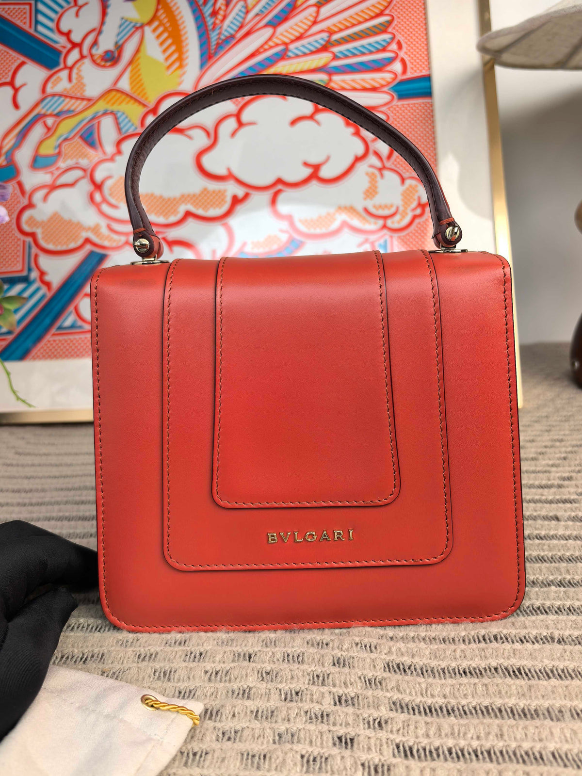 Bvlgari - Serpenti Forever Small - Leather - Orange - (small)