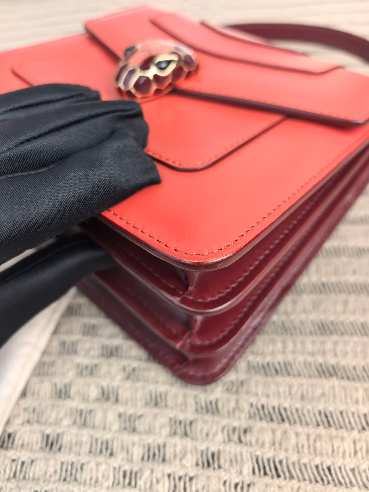 Bvlgari - Serpenti Forever Small - Leather - Orange - (small)
