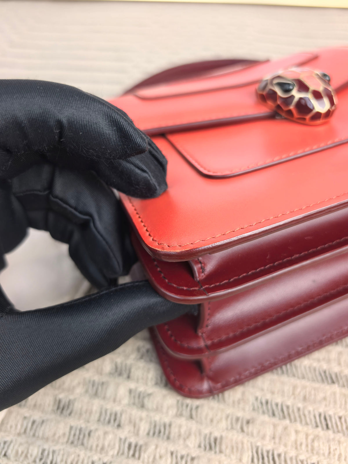 Bvlgari - Serpenti Forever Small - Leather - Orange - (small)