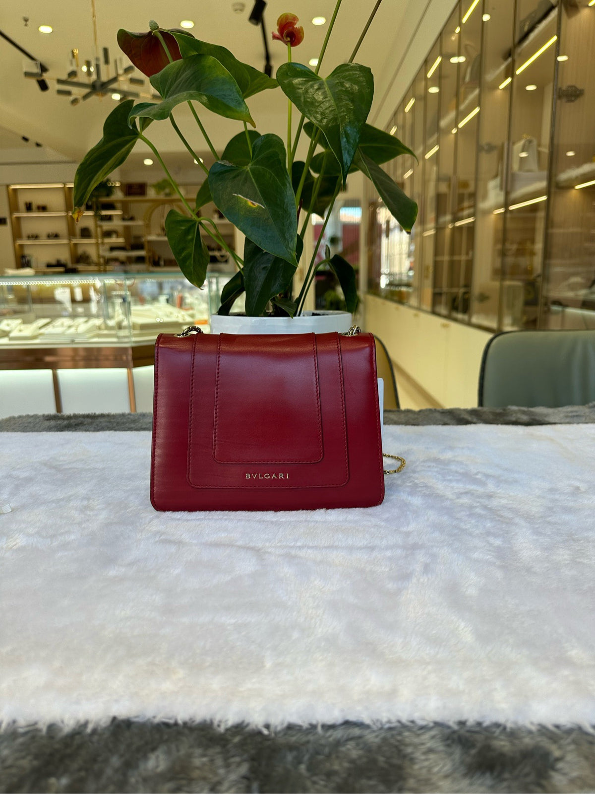 Bvlgari - Serpenti Forever Small - Leather - Red - (small)