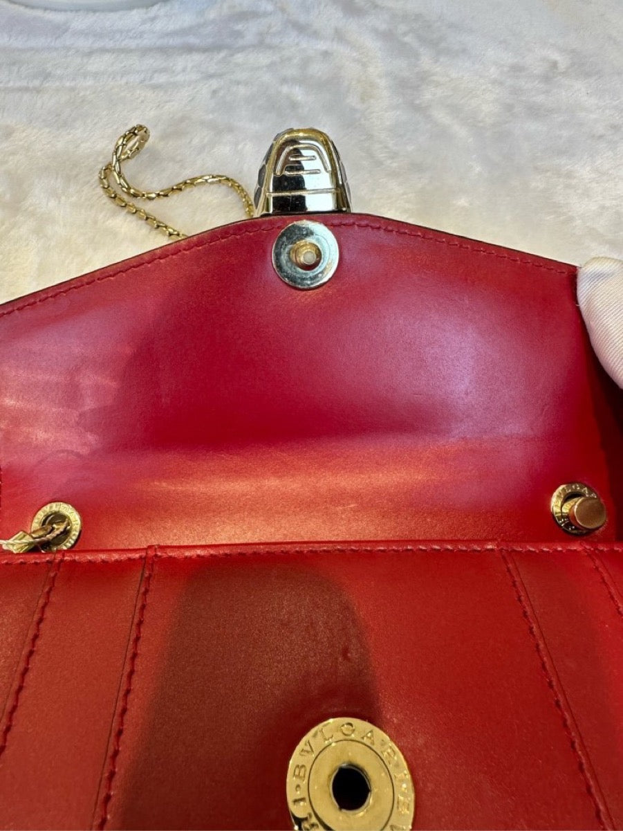 Bvlgari - Serpenti Forever Small - Leather - Red - (small)