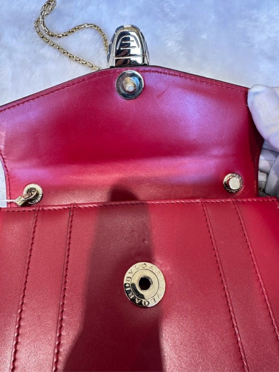 Bvlgari - Serpenti Forever Small - Leather - Red - (small)