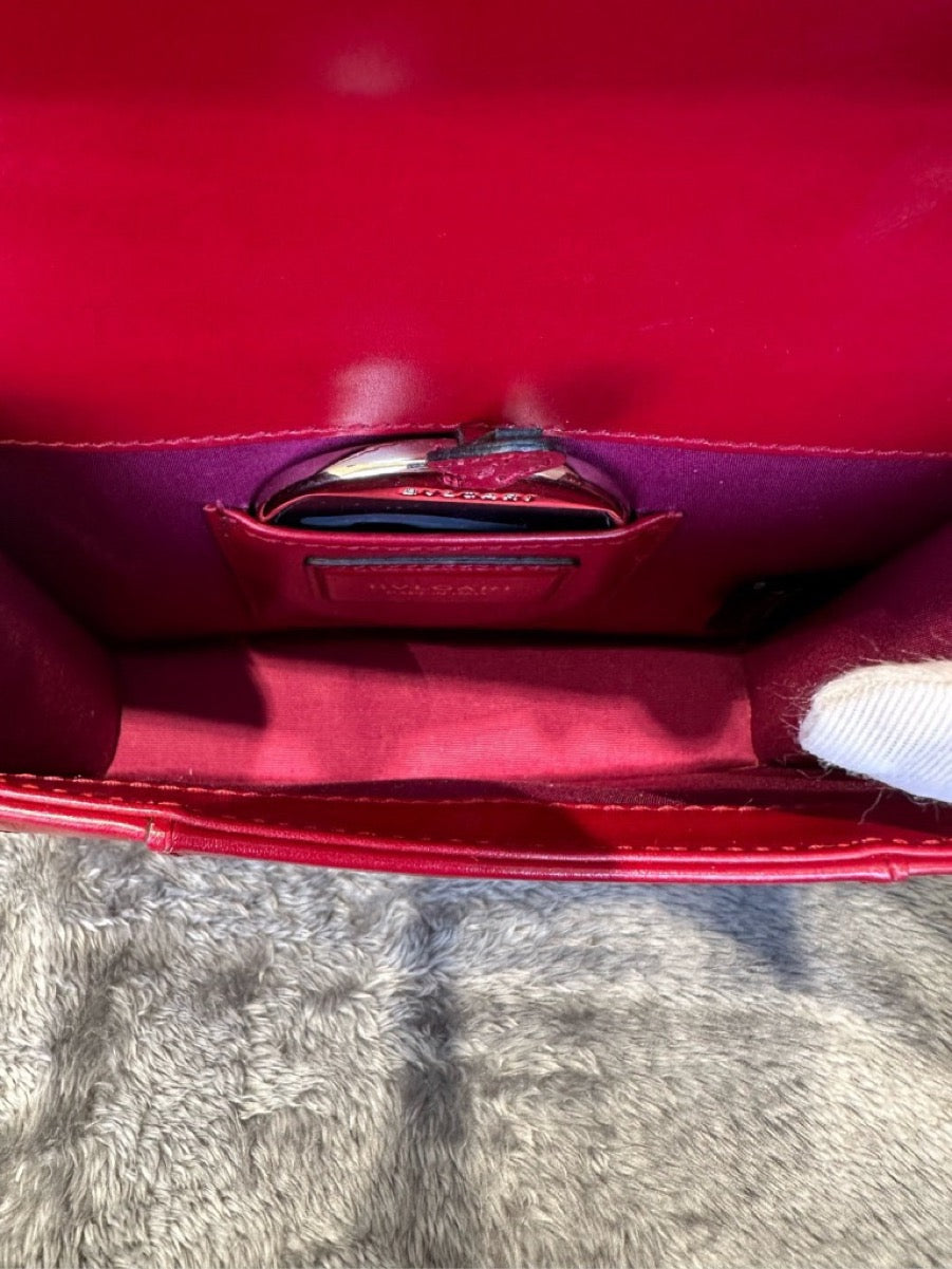 Bvlgari - Serpenti Forever Small - Leather - Red - (small)