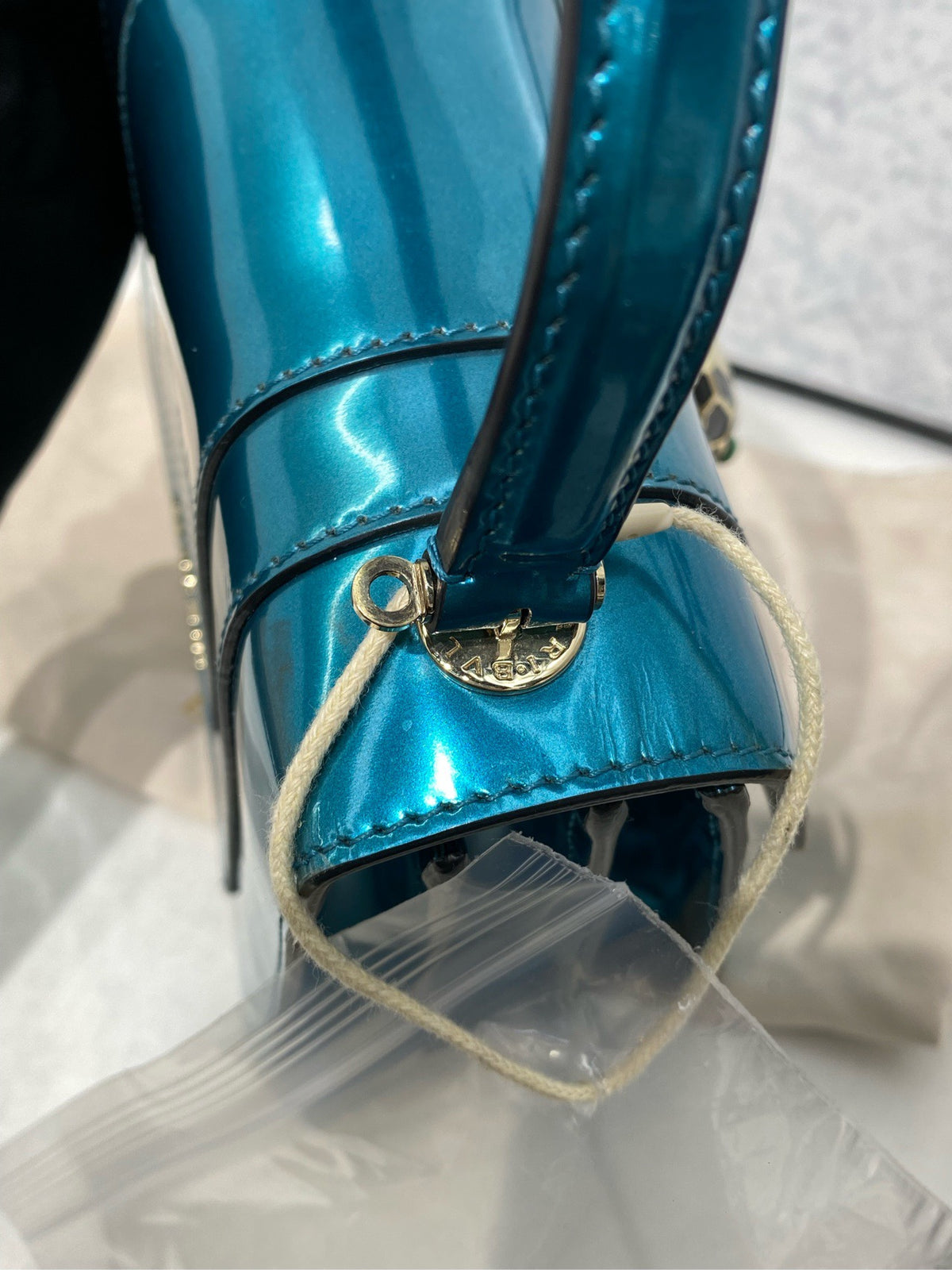 Bvlgari - Serpenti Forever Small - Patent leather - Blue - (small)
