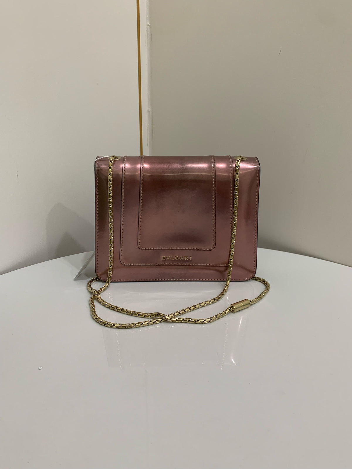 Bvlgari - Serpenti Forever Small - Patent leather - Pink - (small)