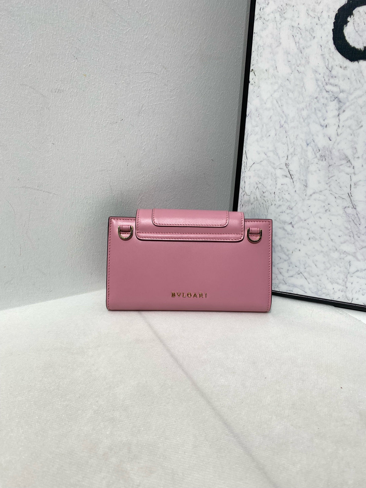 Bvlgari - Serpenti Forever Tri-fold - Leather - Pink