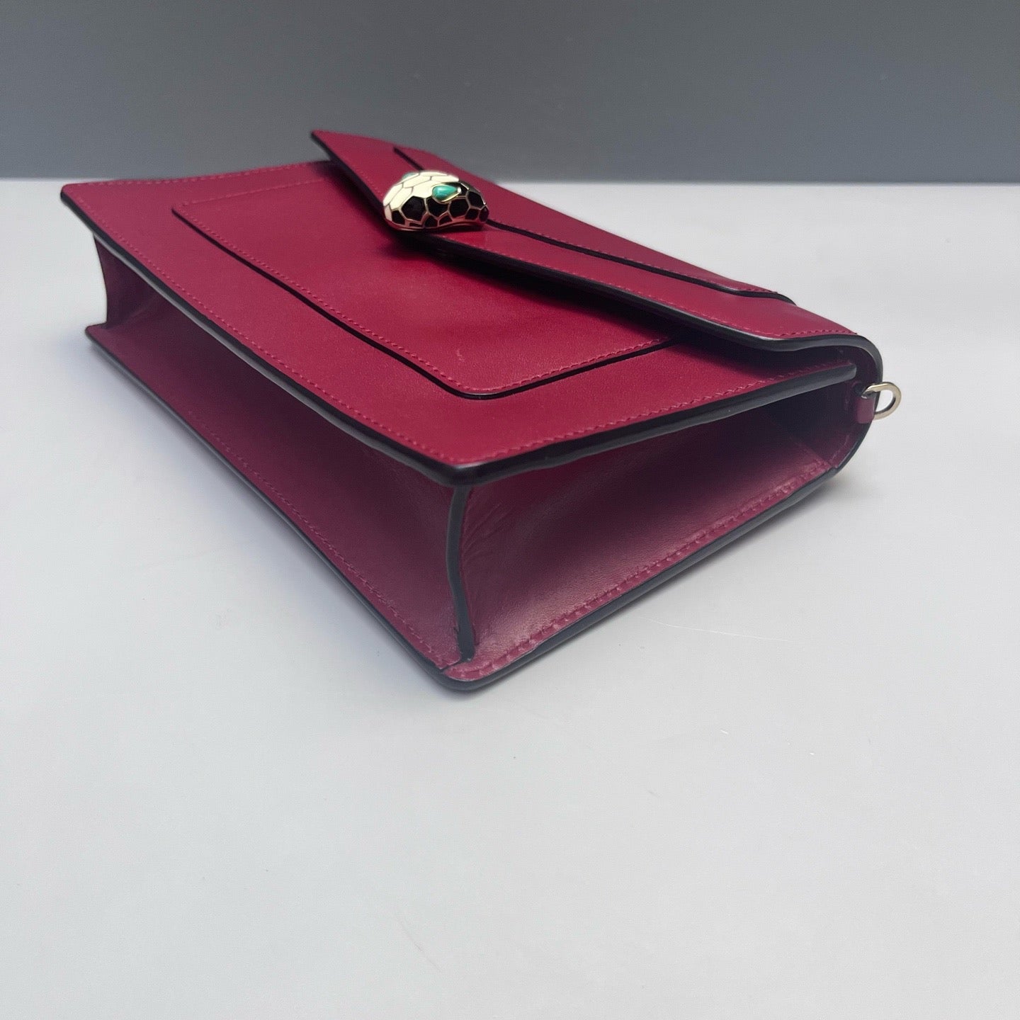 Bvlgari - Serpenti Forever Wallet on Chain - Calf leather - Red - (mini)