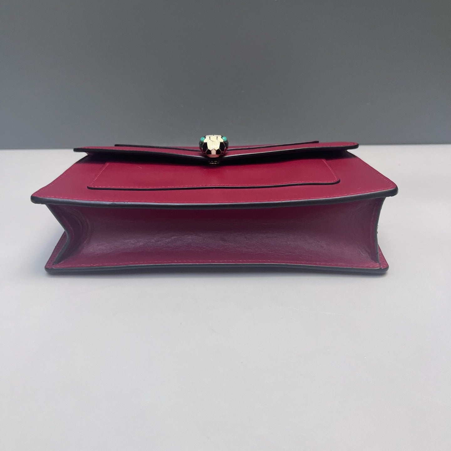 Bvlgari - Serpenti Forever Wallet on Chain - Calf leather - Red - (mini)