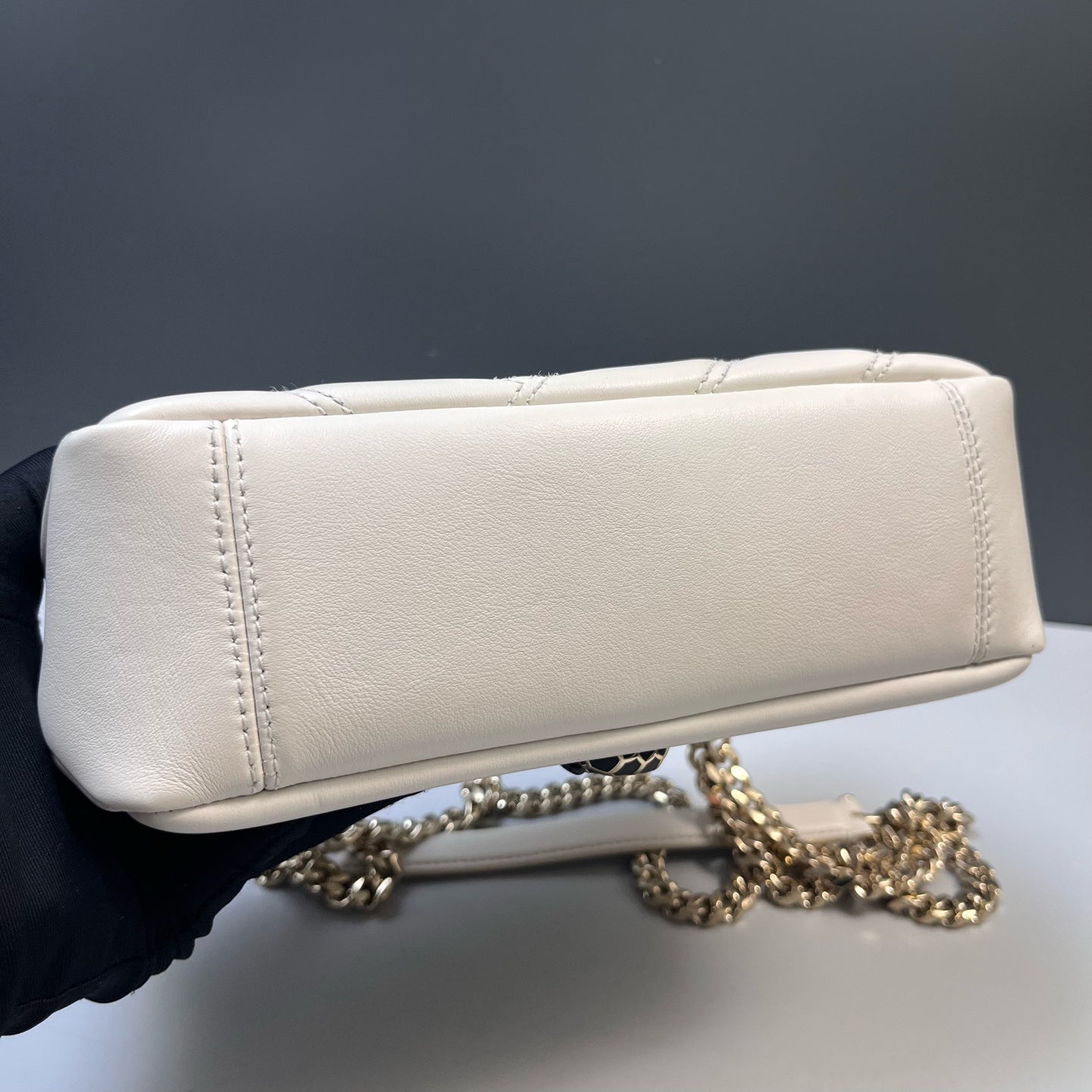 Bvlgari - Serpenti - Leather - Beige - (small)