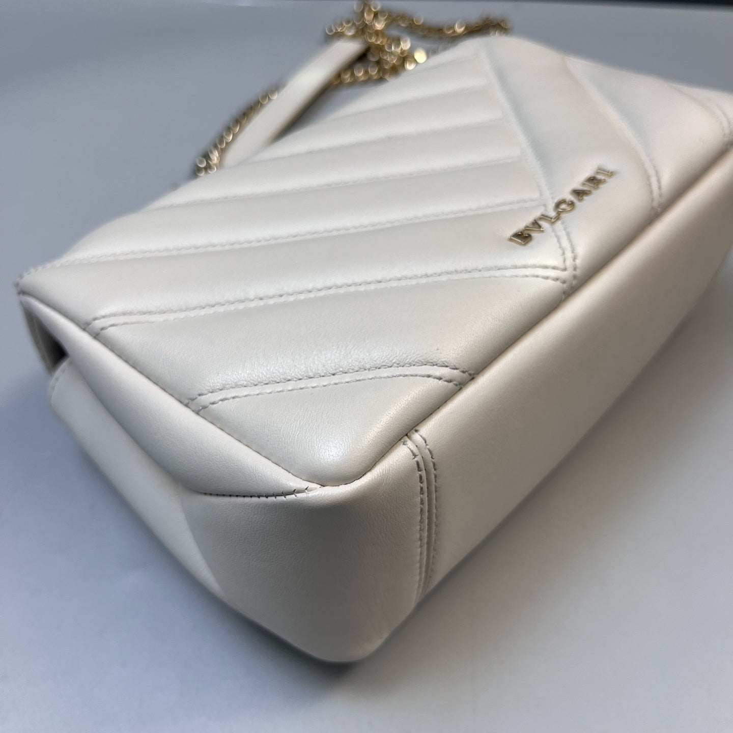 Bvlgari - Serpenti - Leather - Beige - (small)