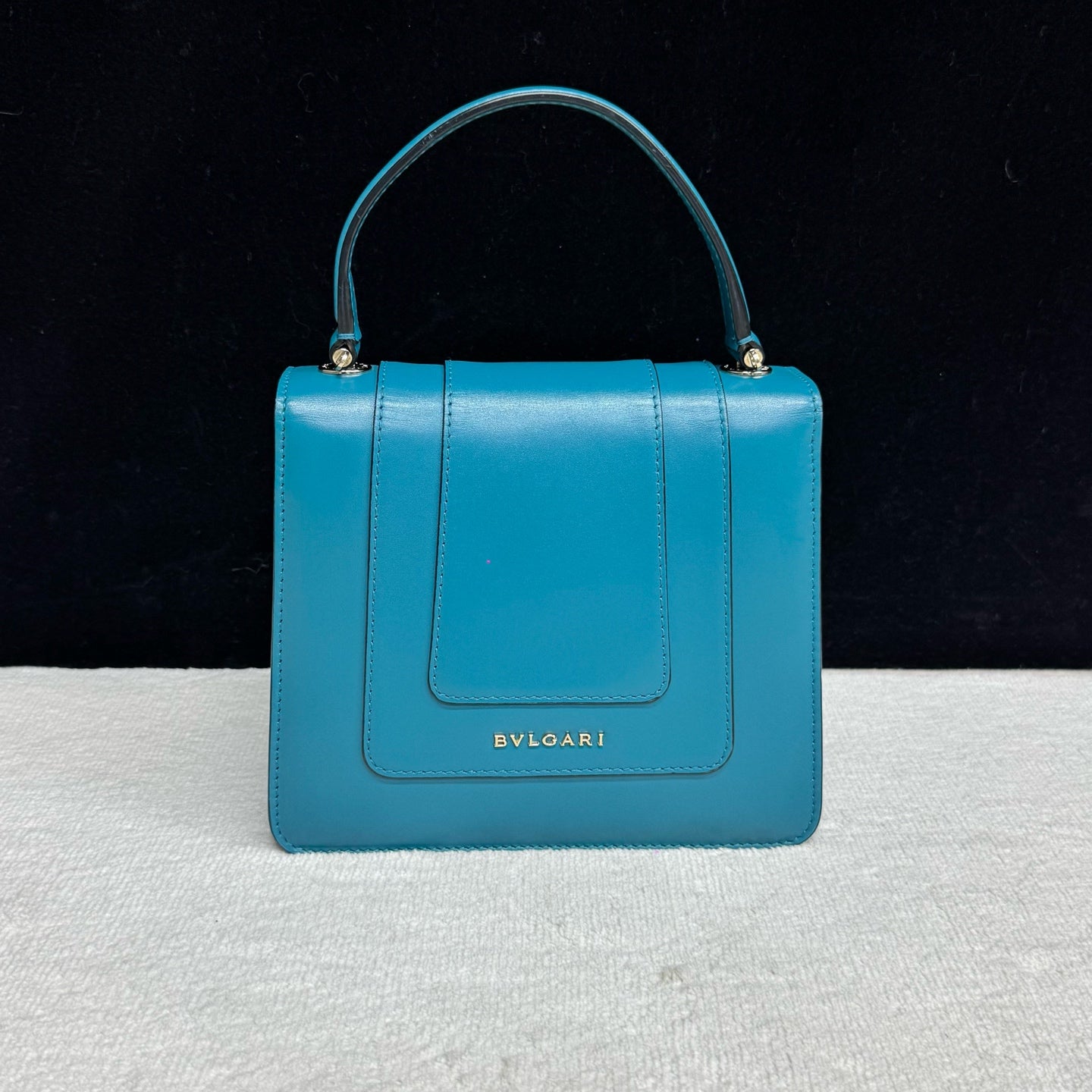 Bvlgari - Serpenti - Leather - Blue - (mini)