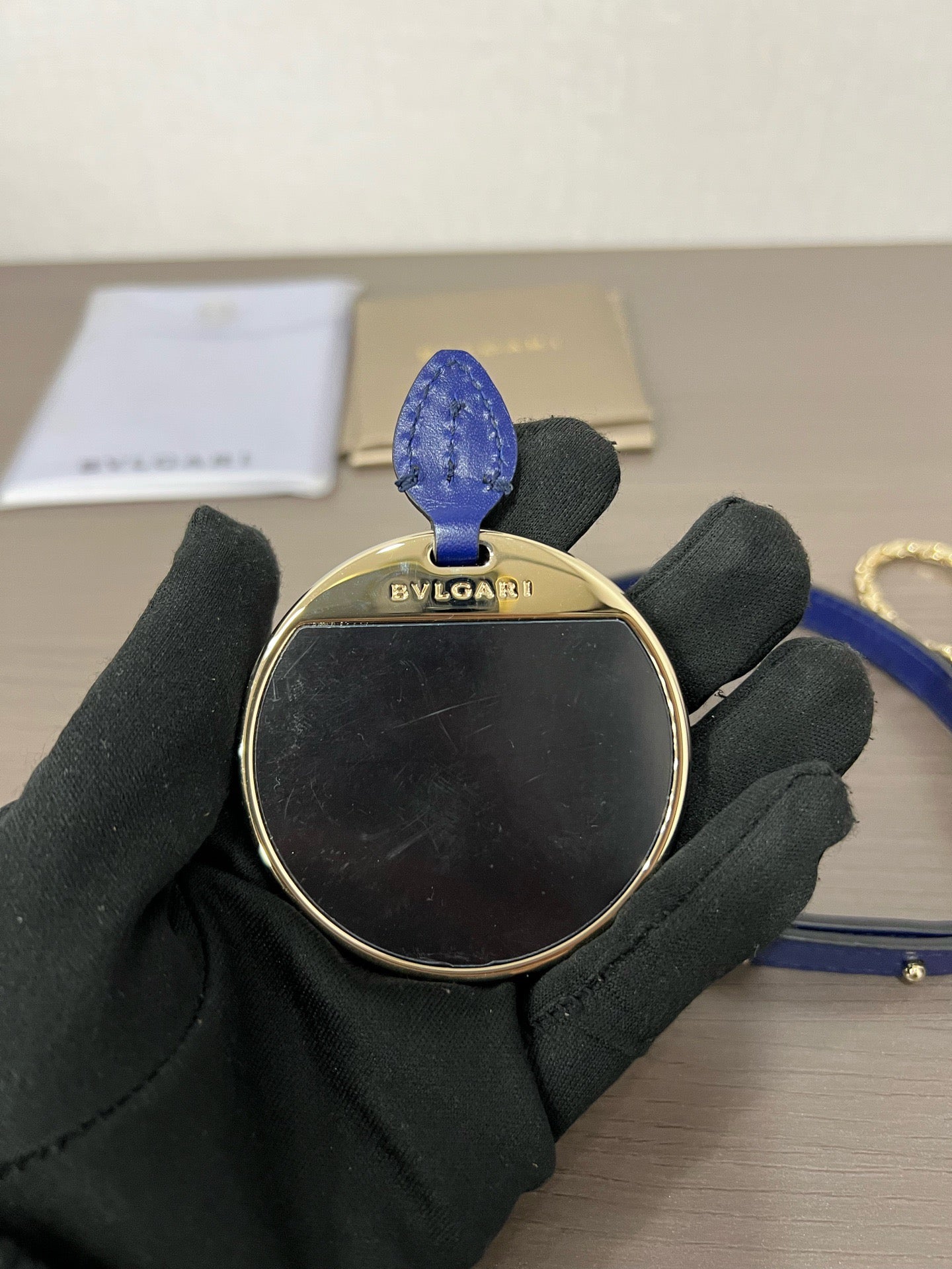 Bvlgari - Serpenti - Leather - Blue - (mini)