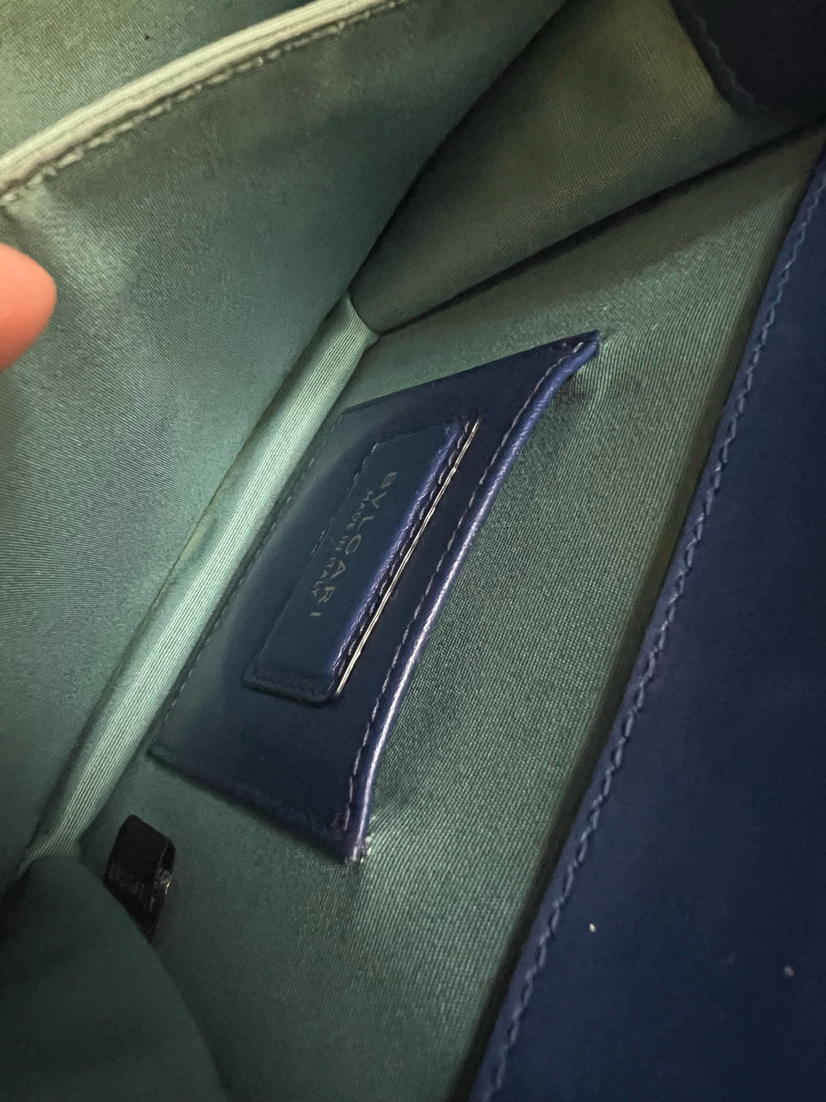 Bvlgari - Serpenti - Leather - Blue - (small)