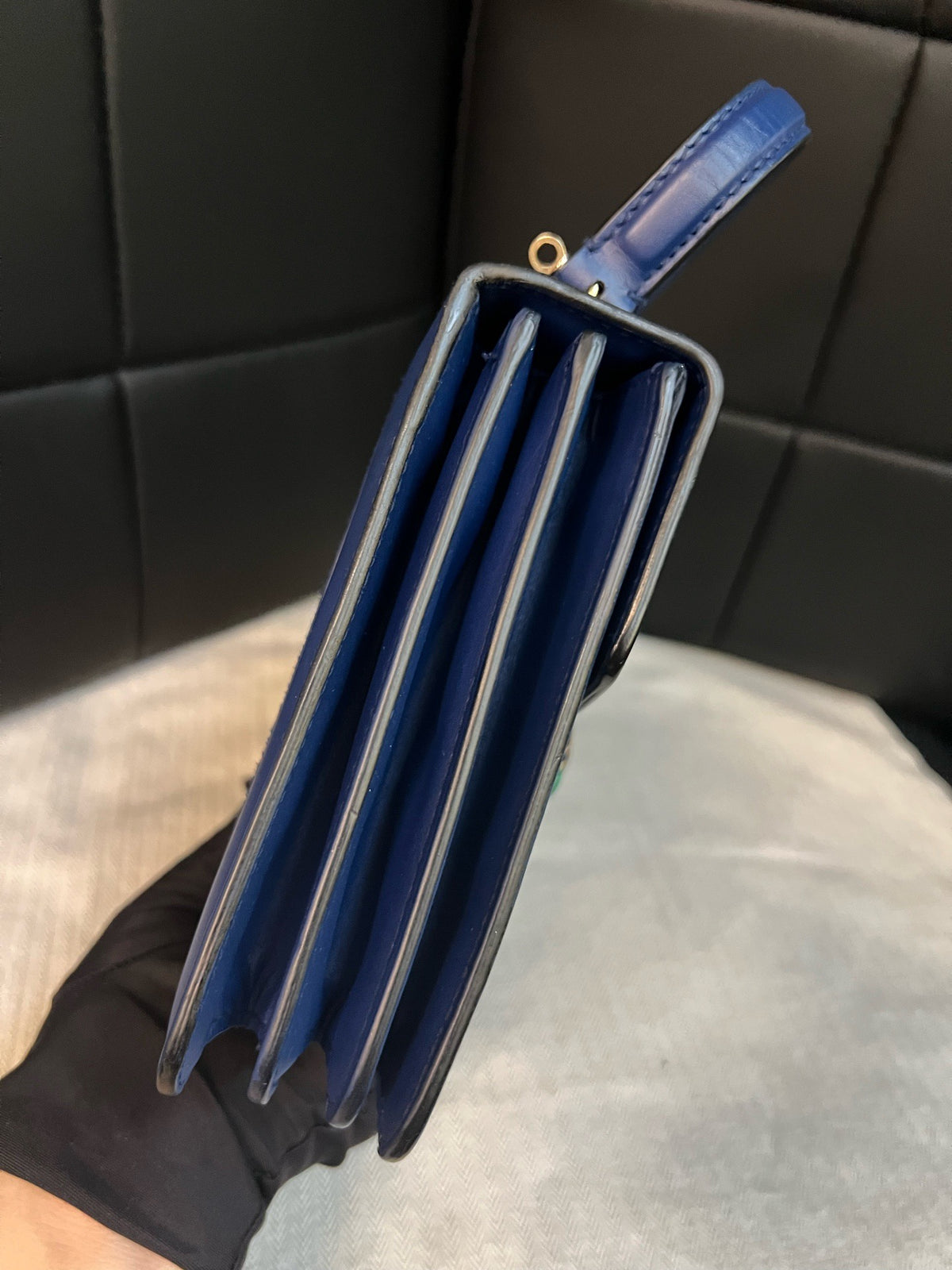 Bvlgari - Serpenti - Leather - Blue - (small)