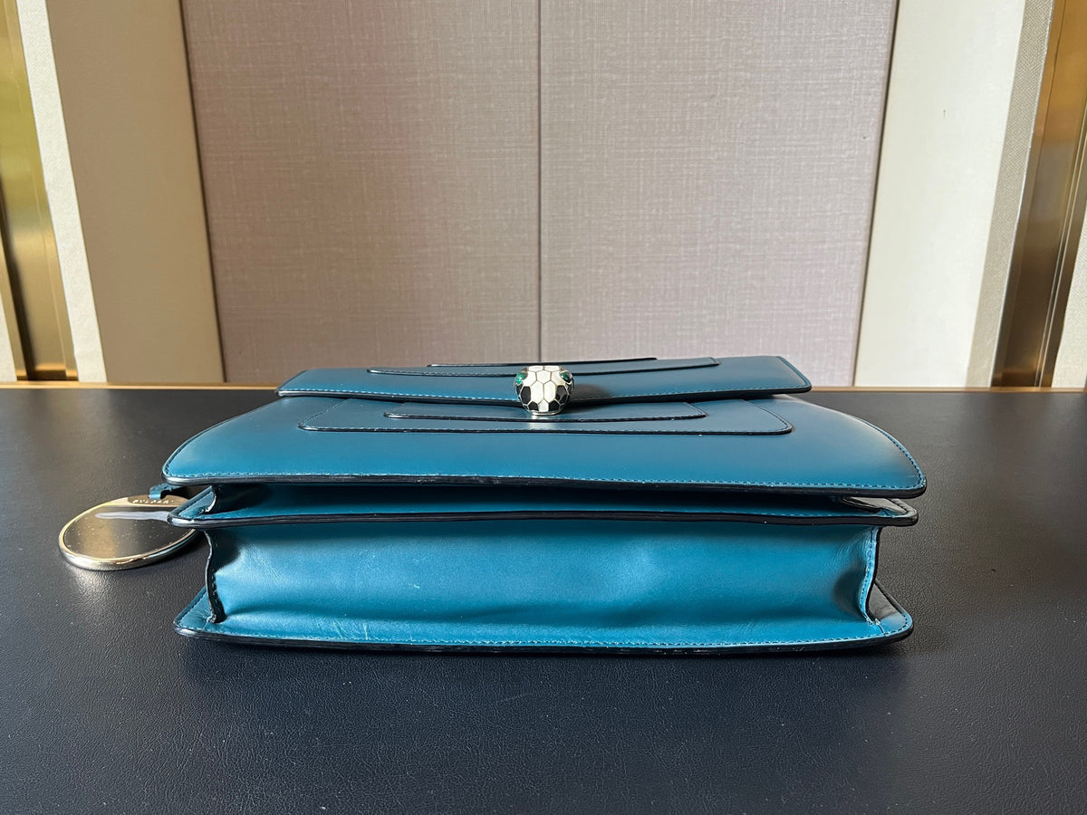 Bvlgari - Serpenti - Leather - Green - (large)