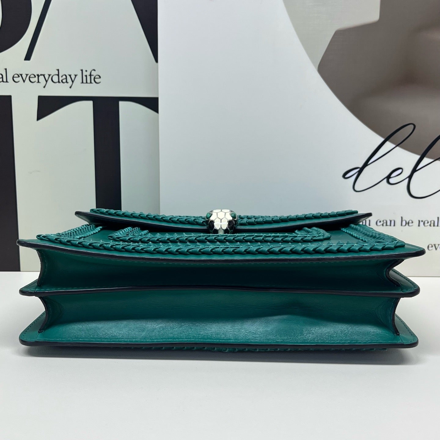 Bvlgari - Serpenti - Leather - Green - (medium)