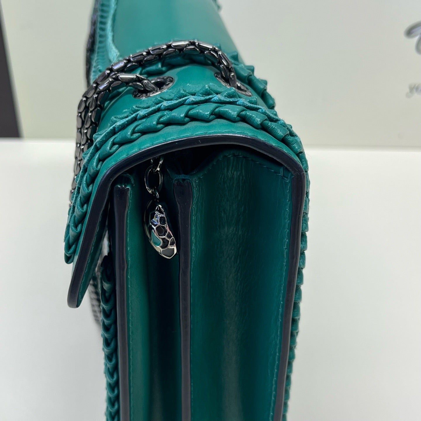 Bvlgari - Serpenti - Leather - Green - (medium)