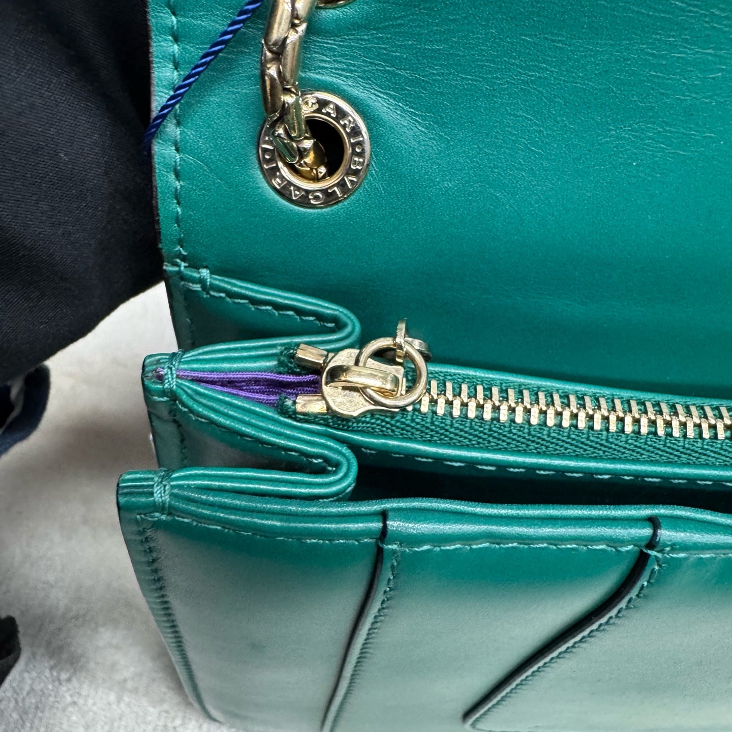 Bvlgari - Serpenti - Leather - Green - (Medium)