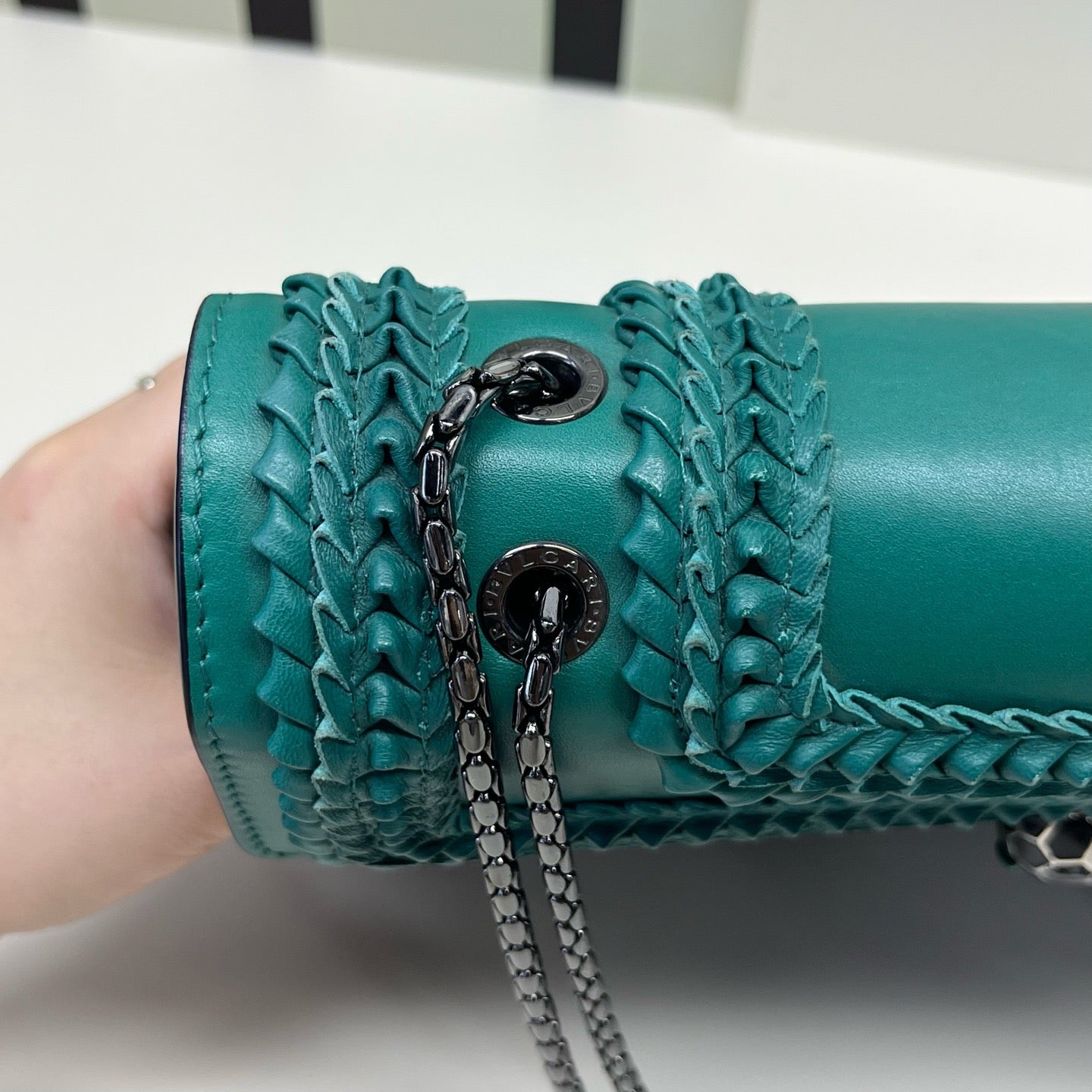 Bvlgari - Serpenti - Leather - Green - (medium)