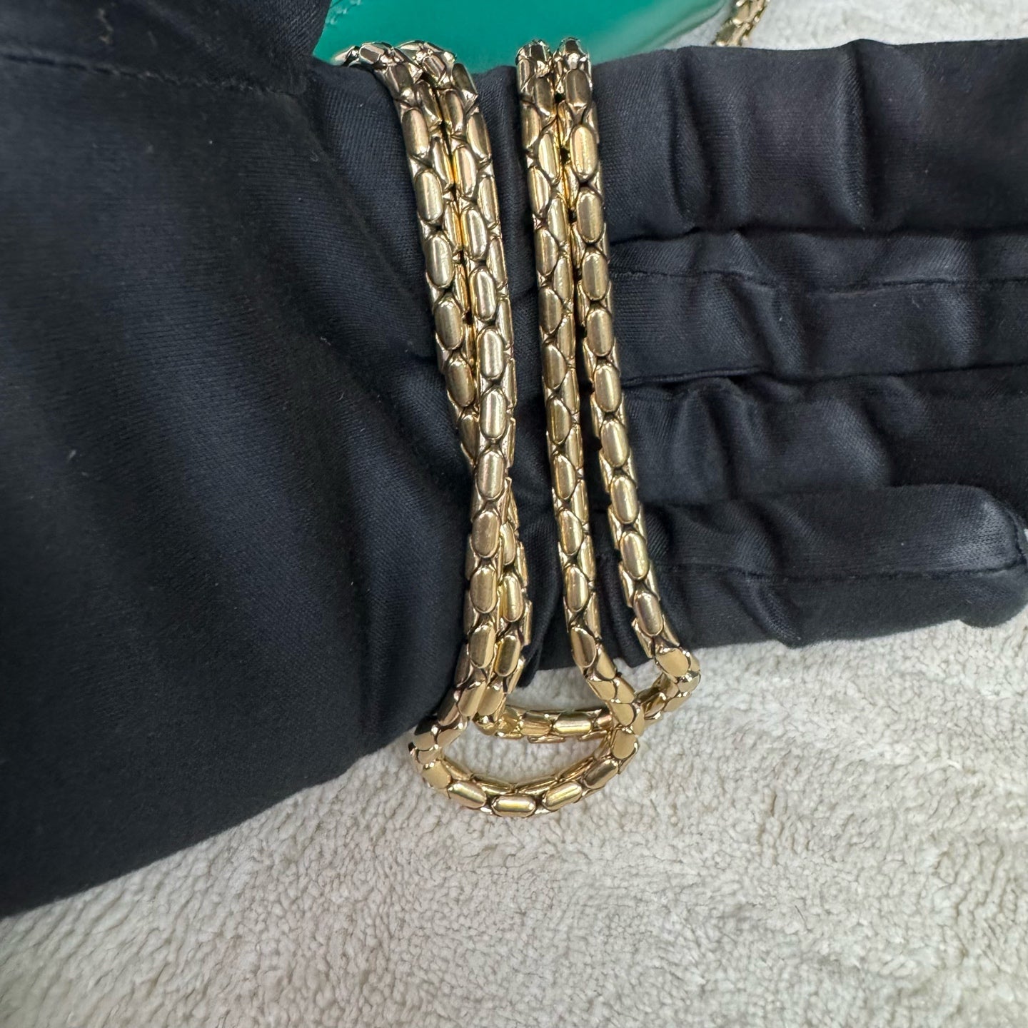 Bvlgari - Serpenti - Leather - Green - (Medium)