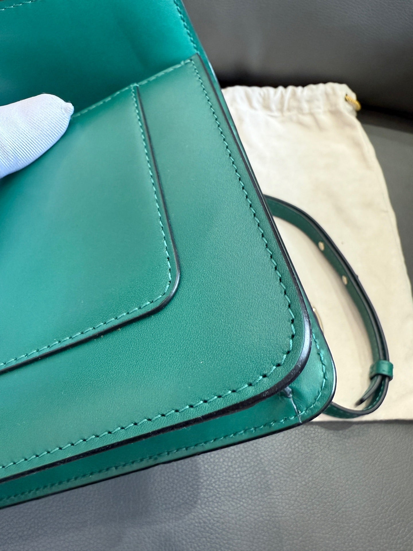 Bvlgari - Serpenti - Leather - Green - (small)