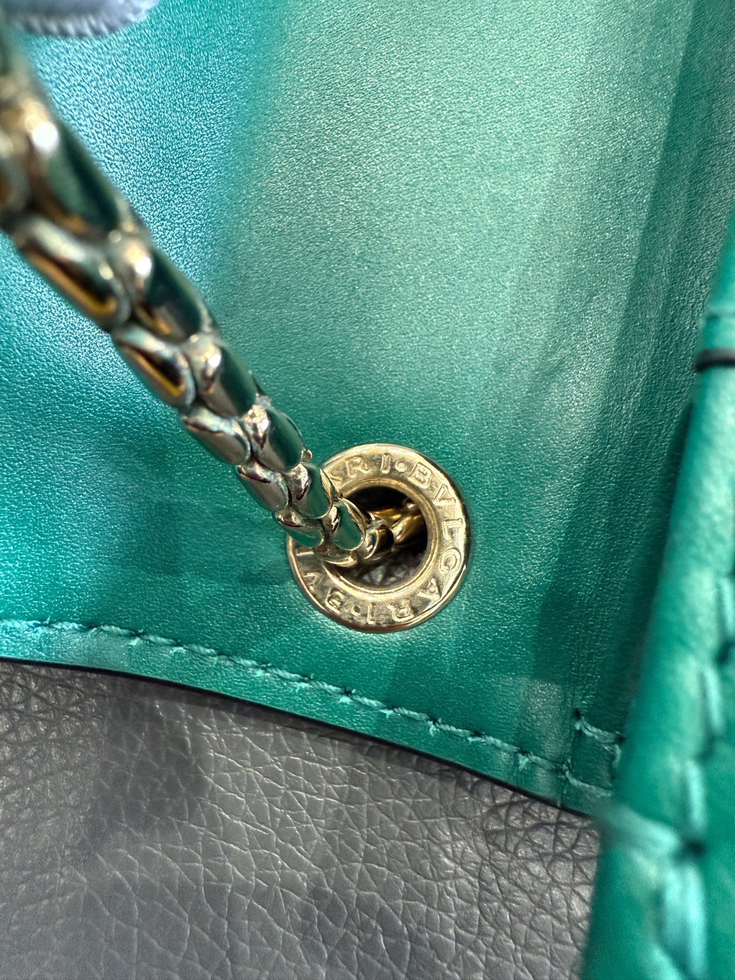 Bvlgari - Serpenti - Leather - Green - (small)