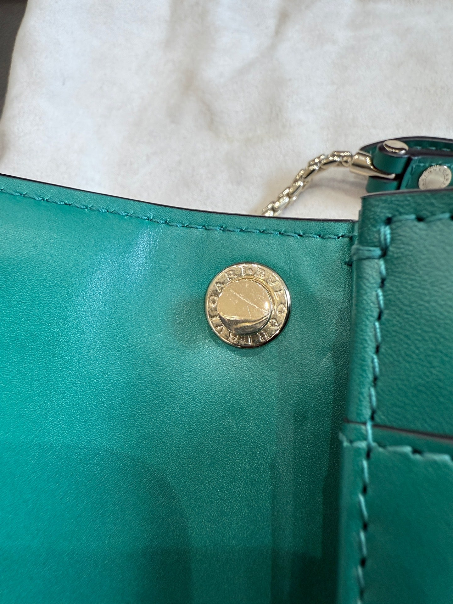 Bvlgari - Serpenti - Leather - Green - (small)