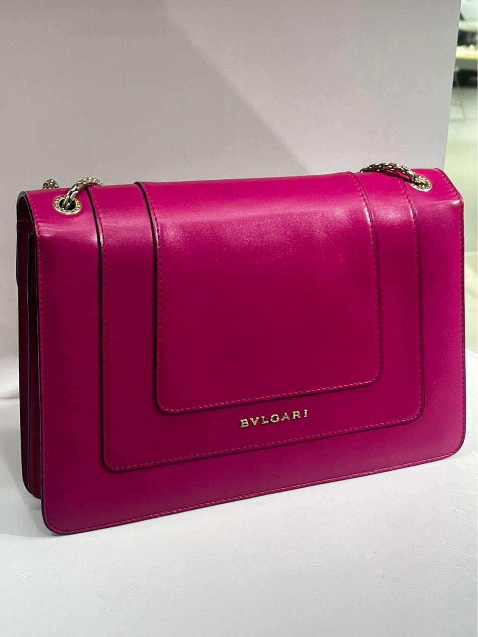 Bvlgari - Serpenti - Leather - Pink - (medium)