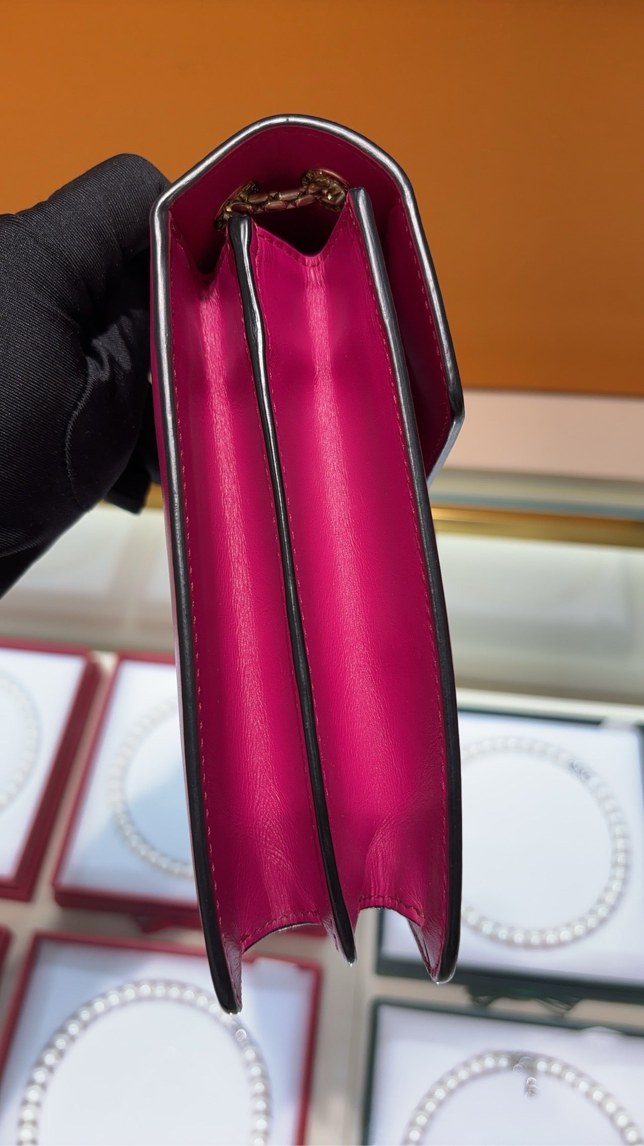 Bvlgari - Serpenti - Leather - Pink - (medium)
