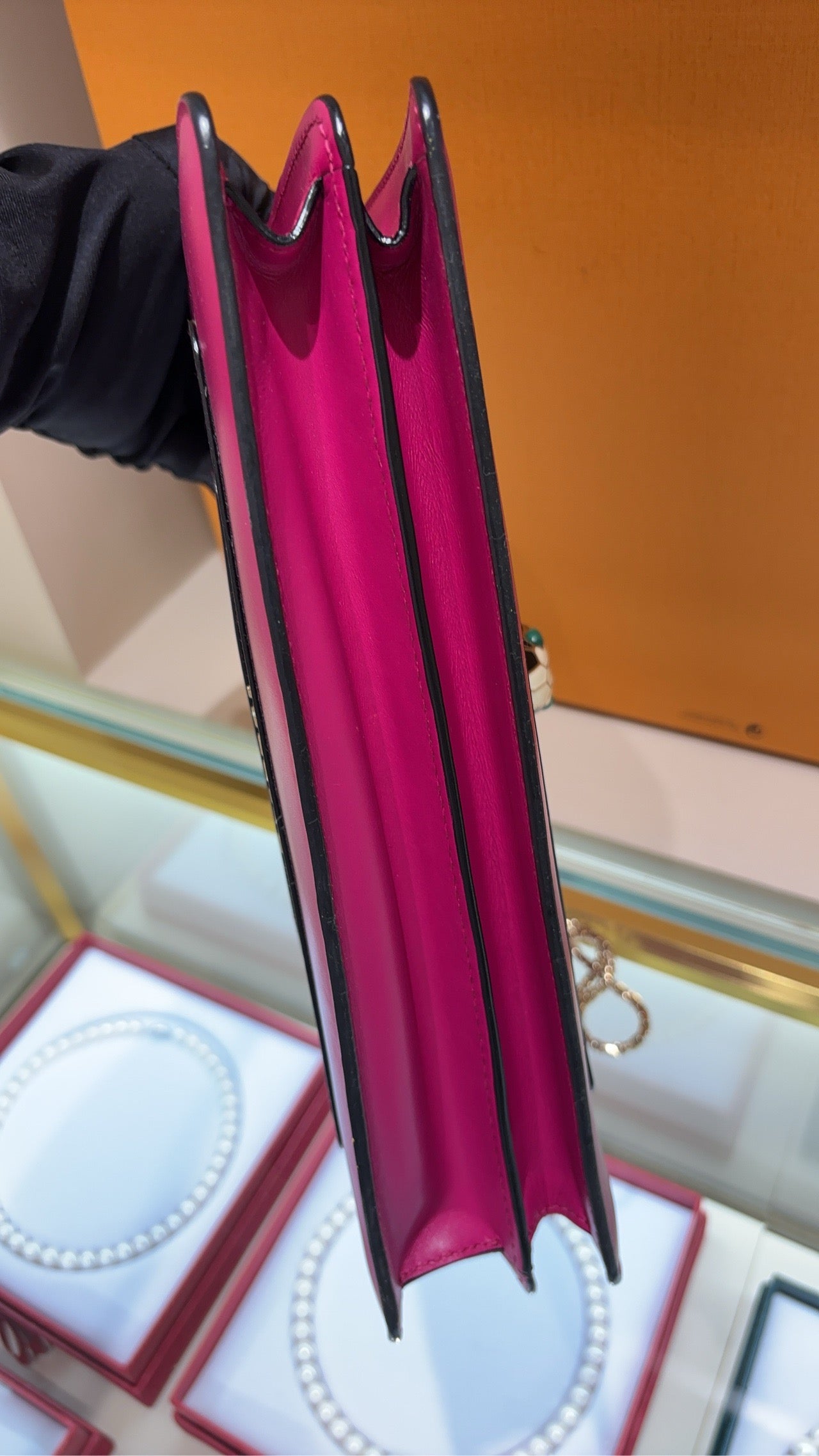 Bvlgari - Serpenti - Leather - Pink - (medium)