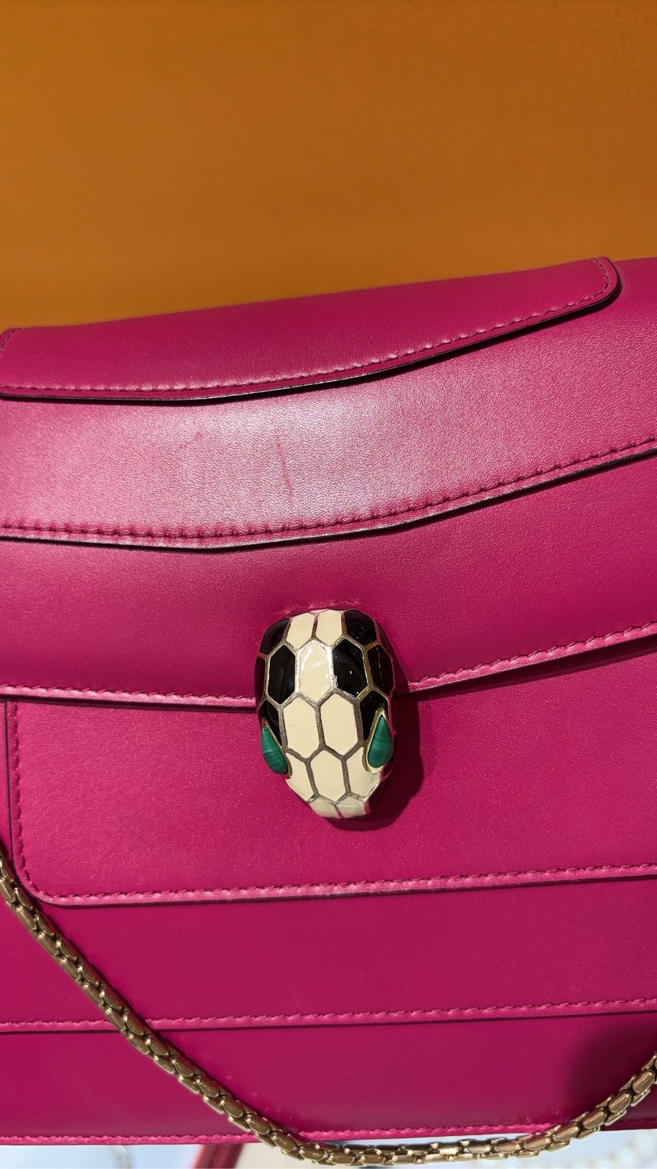 Bvlgari - Serpenti - Leather - Pink - (medium)