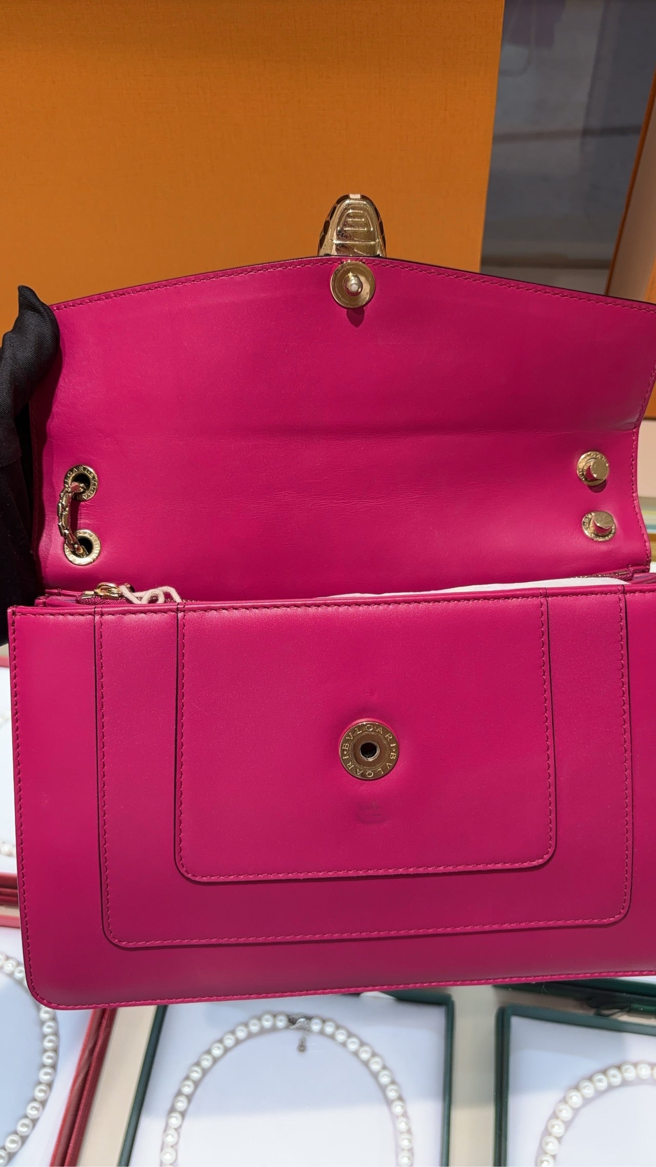 Bvlgari - Serpenti - Leather - Pink - (medium)
