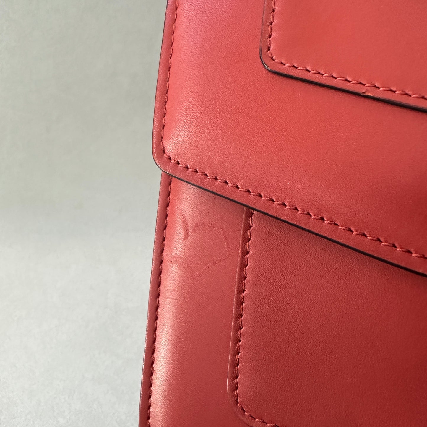 Bvlgari - Serpenti - Leather - Red - (mini)
