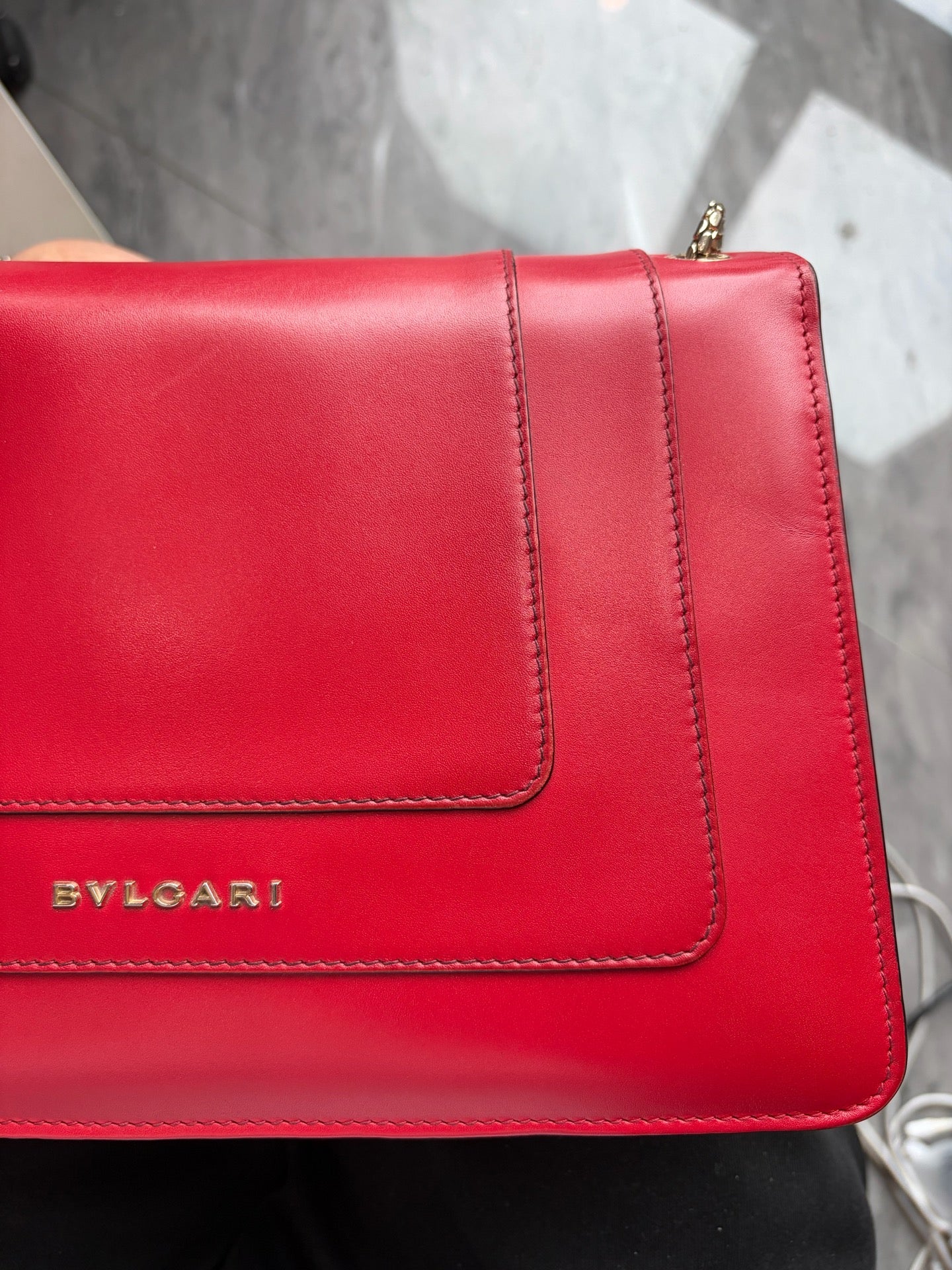 Bvlgari - Serpenti - Leather - Red - (Small)