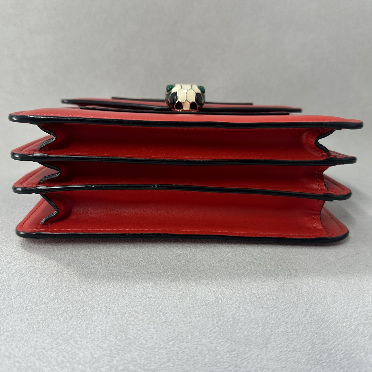 Bvlgari - Serpenti - Leather - Red - (small)