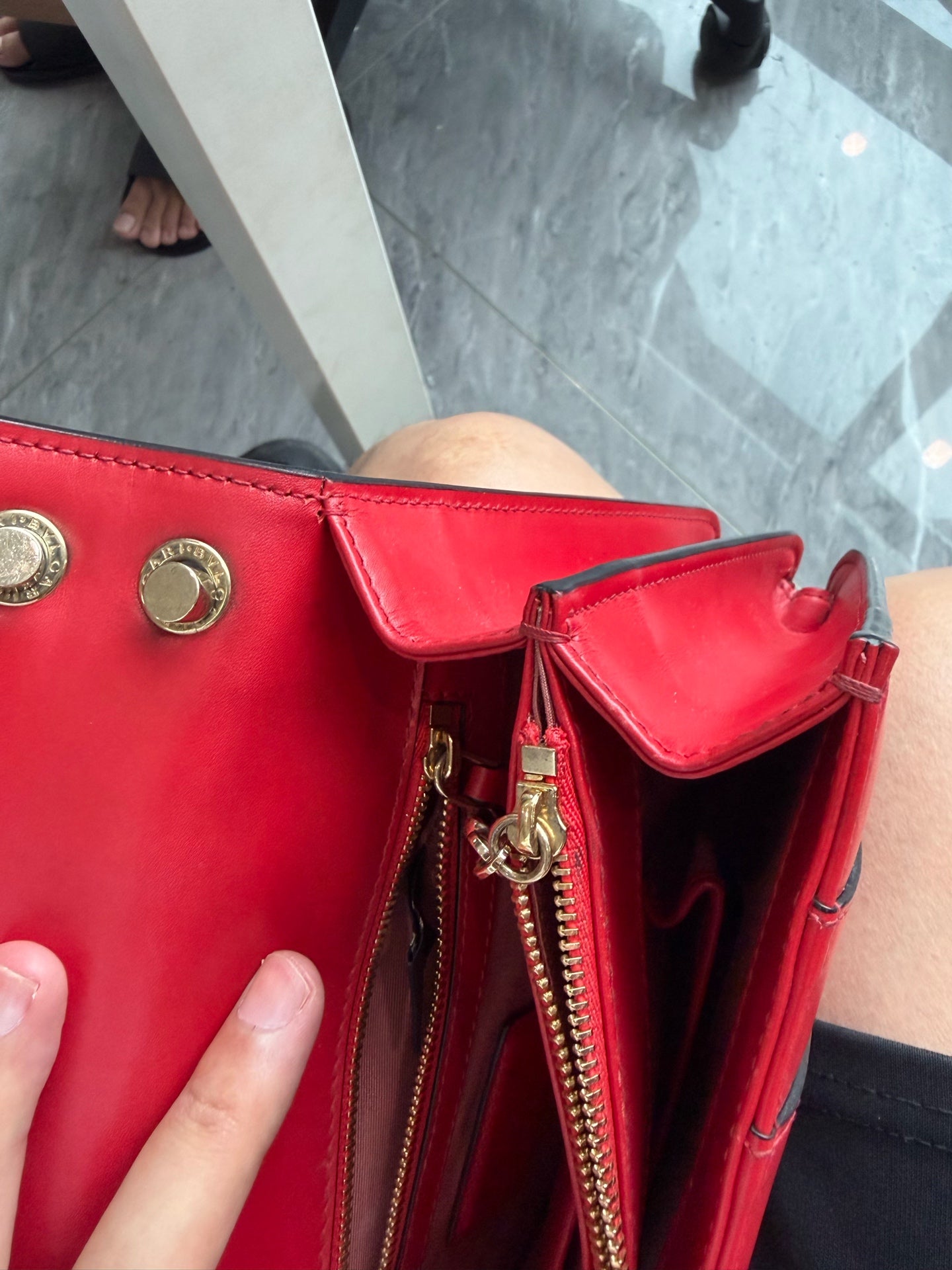 Bvlgari - Serpenti - Leather - Red - (Small)