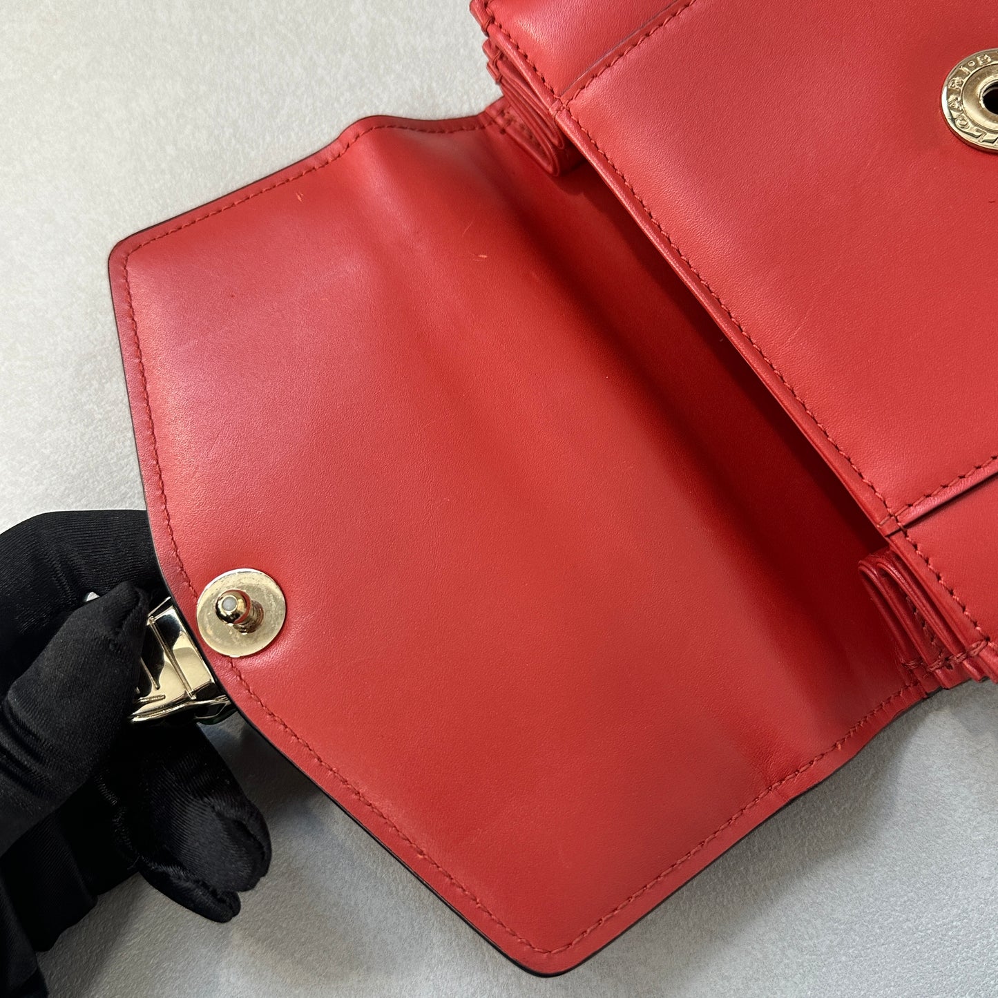 Bvlgari - Serpenti - Leather - Red - (small)